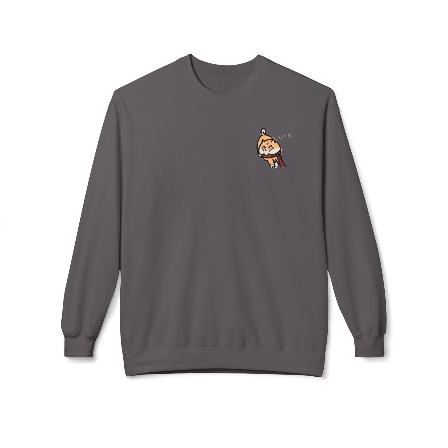 Adults AIYA DOG Fleece Crewneck Sweatshirt