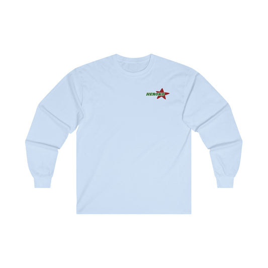 Adults HEROKO CHRISTMAS STAR Long Sleeve Tee (Runs Small for Men)