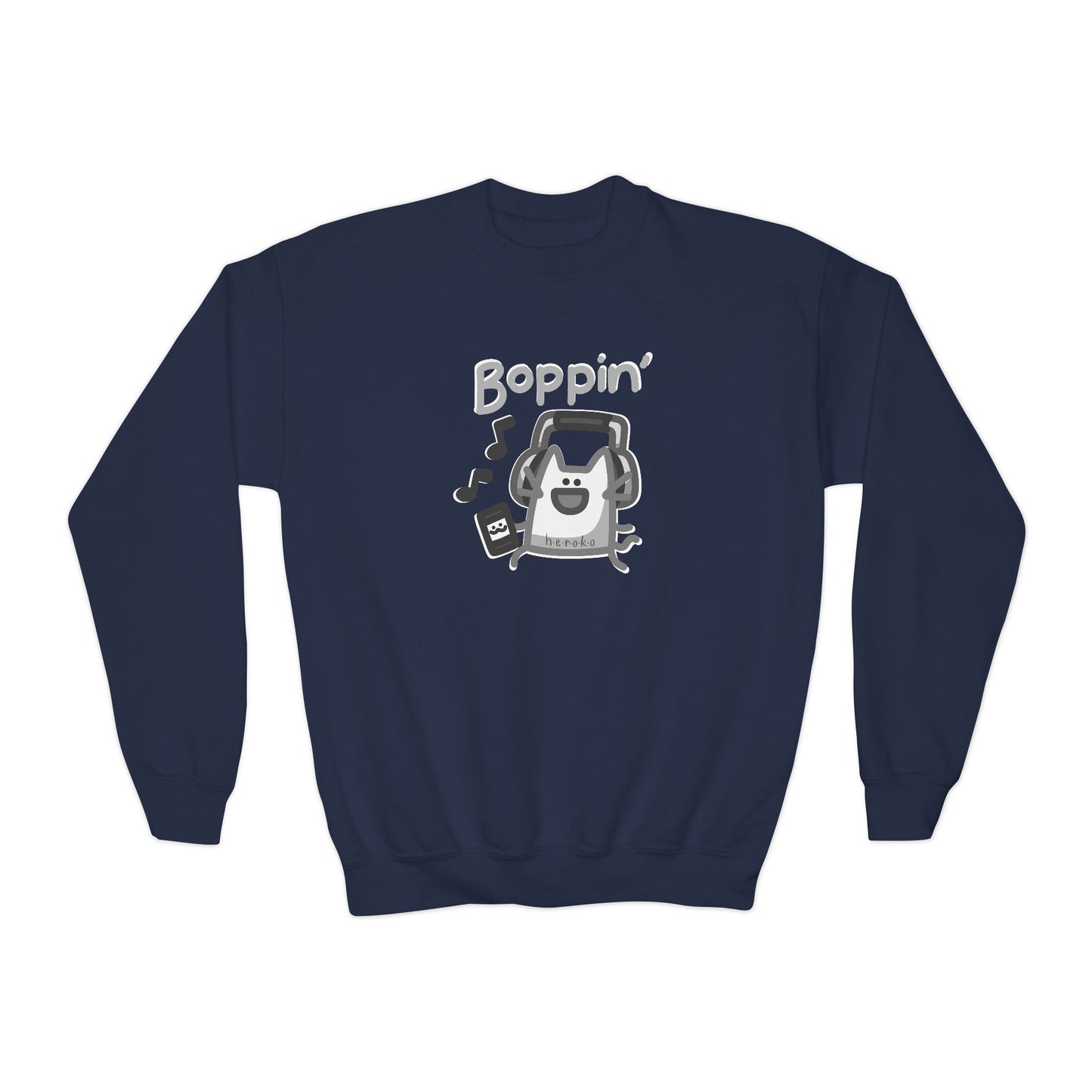 Youth CATS BOPPIN' Crewneck Sweatshirt