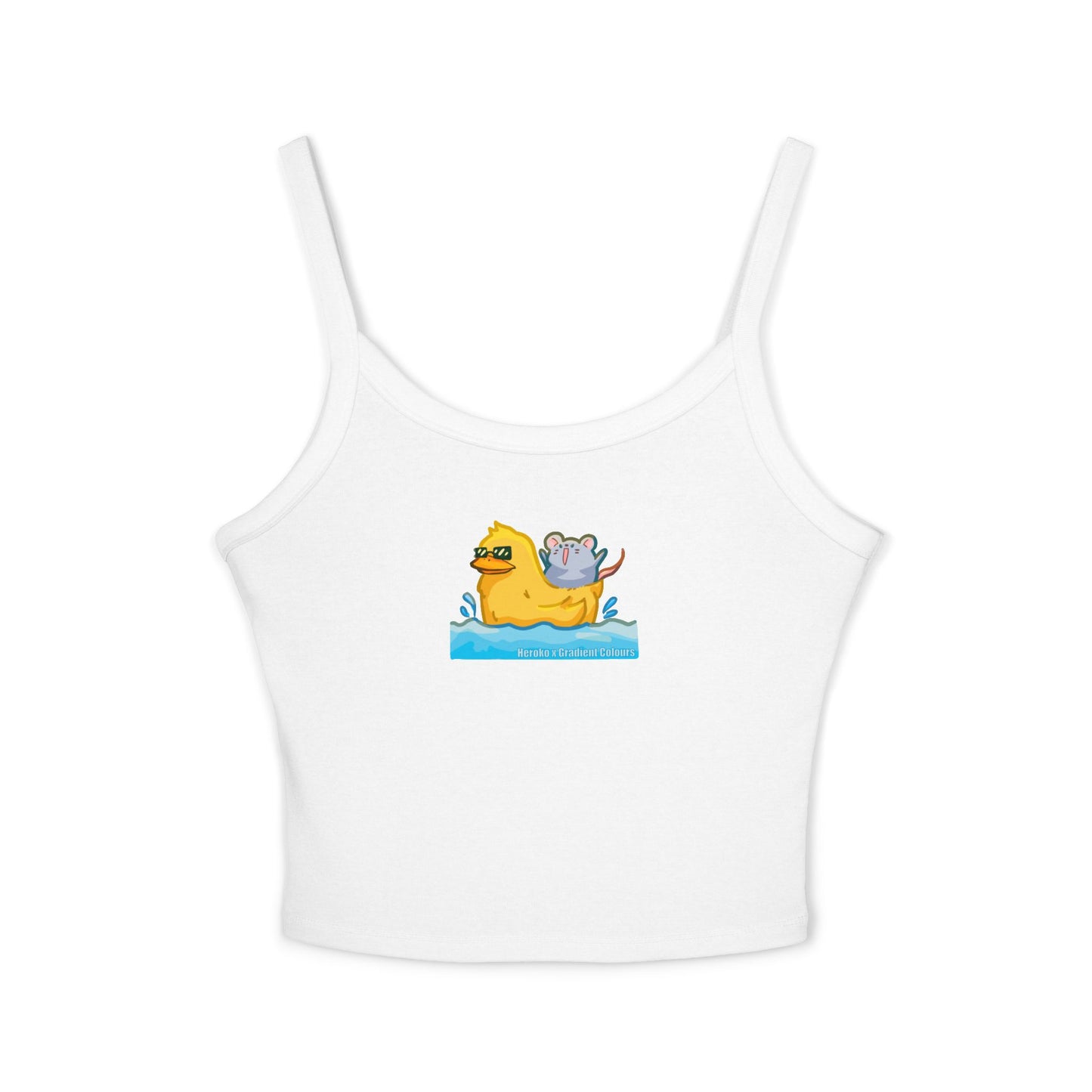 Summer Swimming Buddies Tank Top - Women's Spaghetti Strap