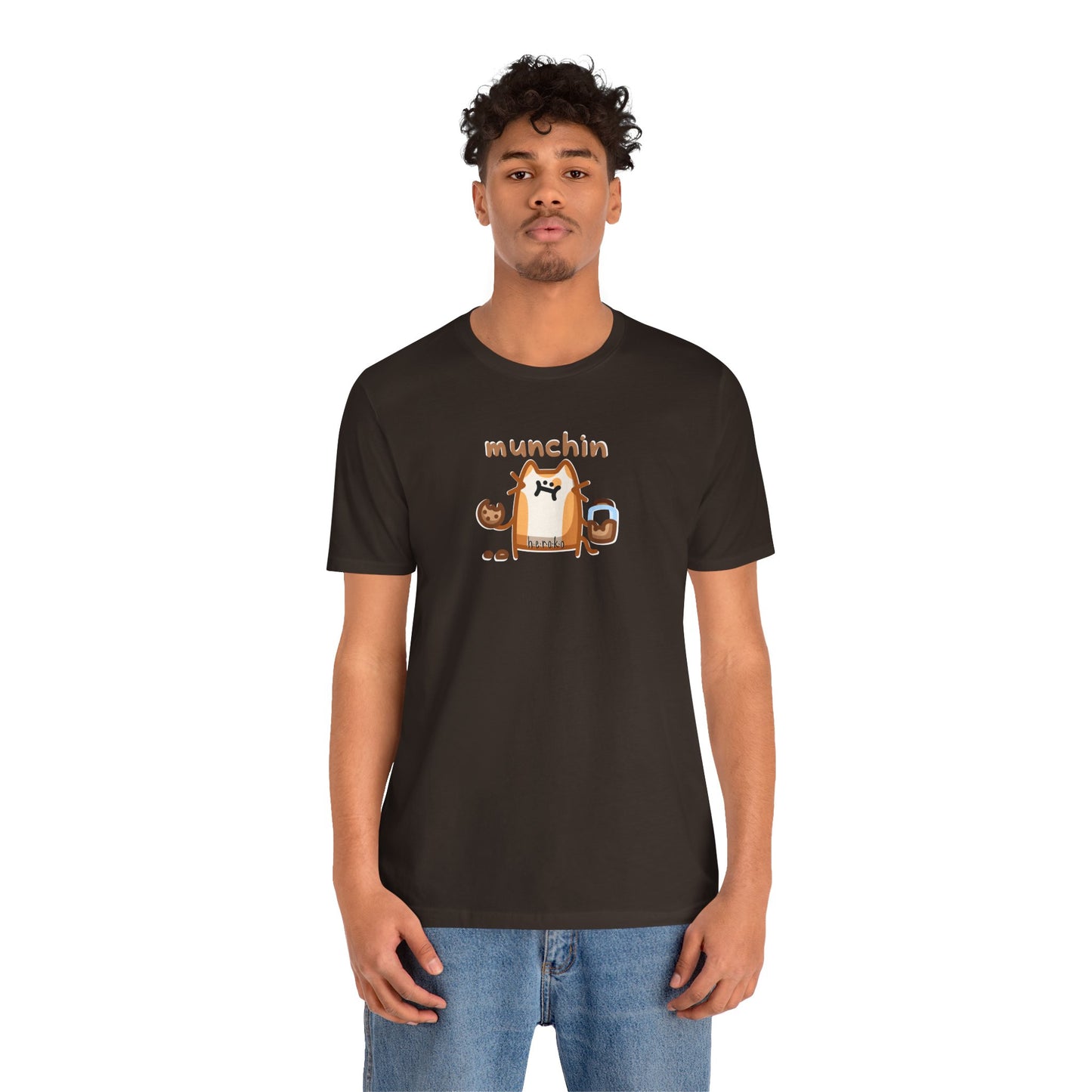 Adults CAT MUNCHIN' Retail Fit Cotton Tee