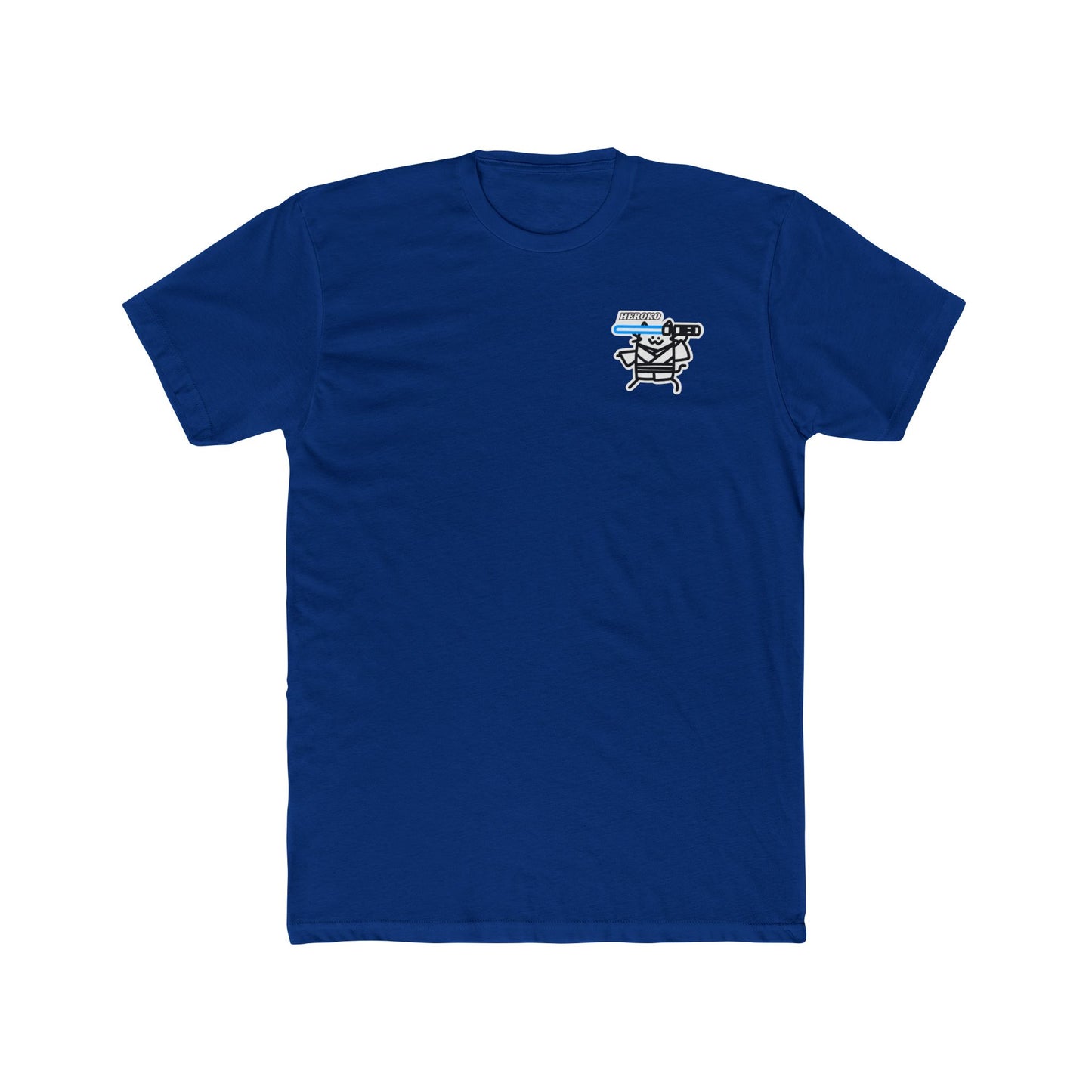 Jedi Cat B&W Unisex Cotton Tee