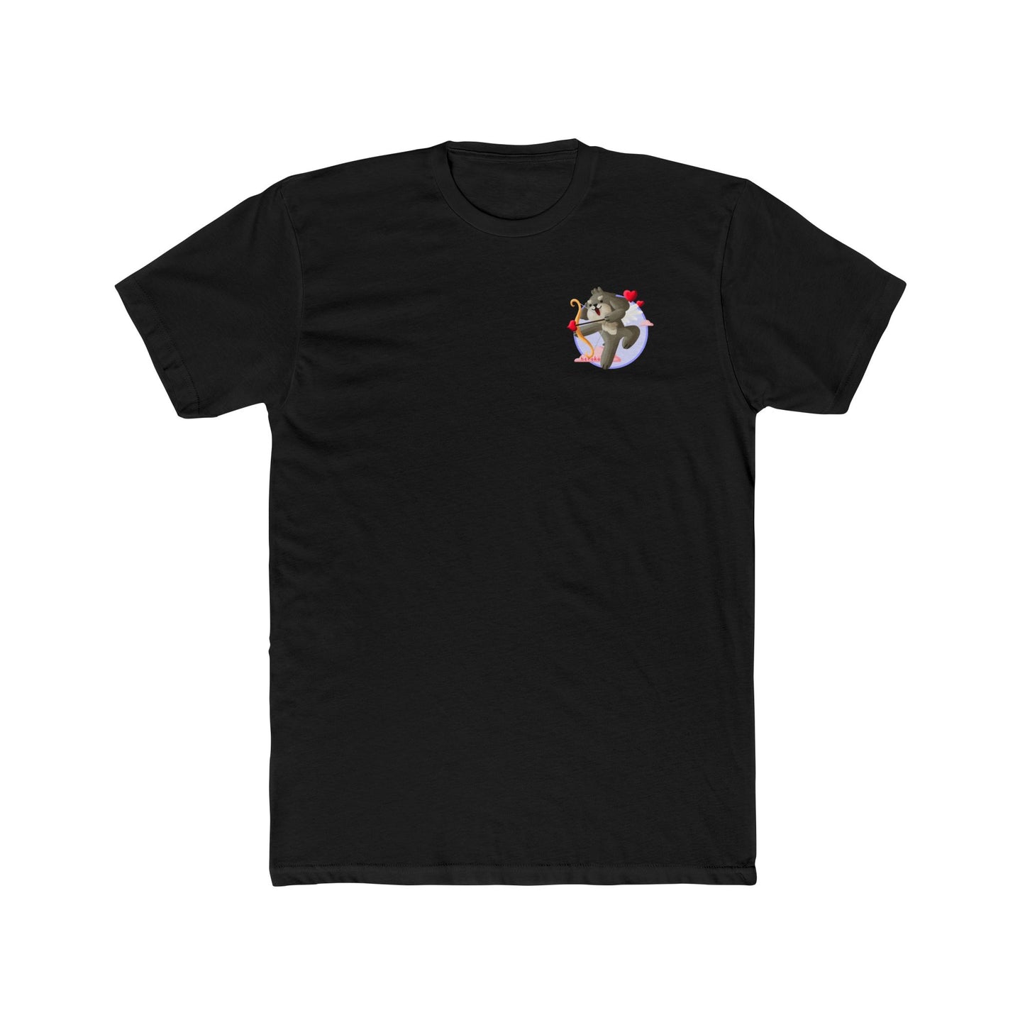 Adults Tee - Cute Dog Valentine's Day Design