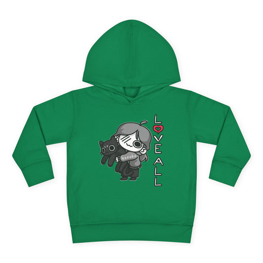 Toddler's LOVE ALL CAT Hoodie