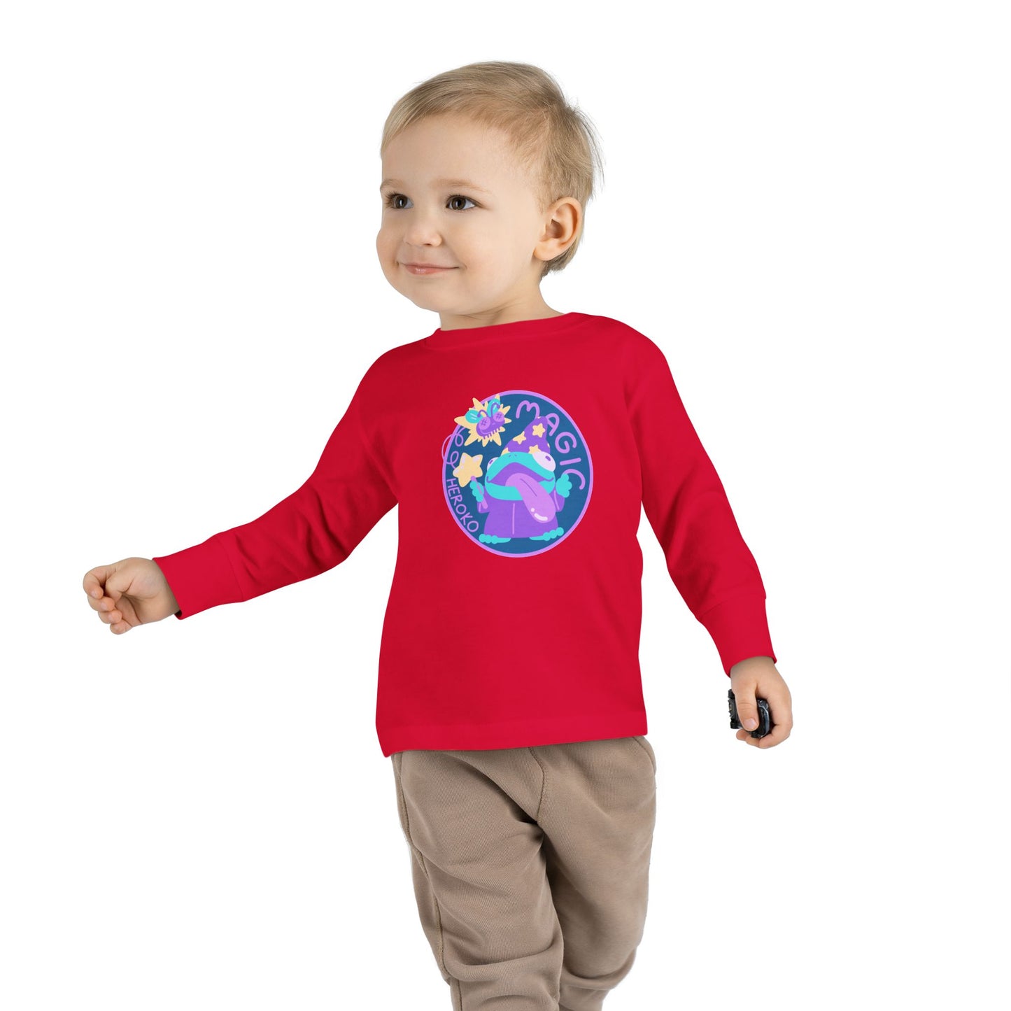 Toddler's MAGIC FROG PATCH Long Sleeve Tee