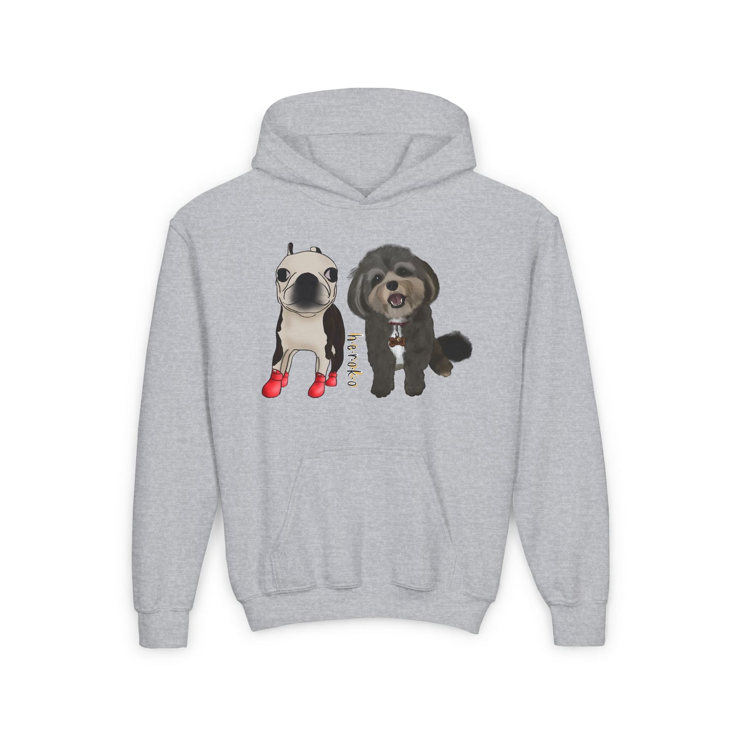 Youth TWO DOGS Hooded Sweatshirts