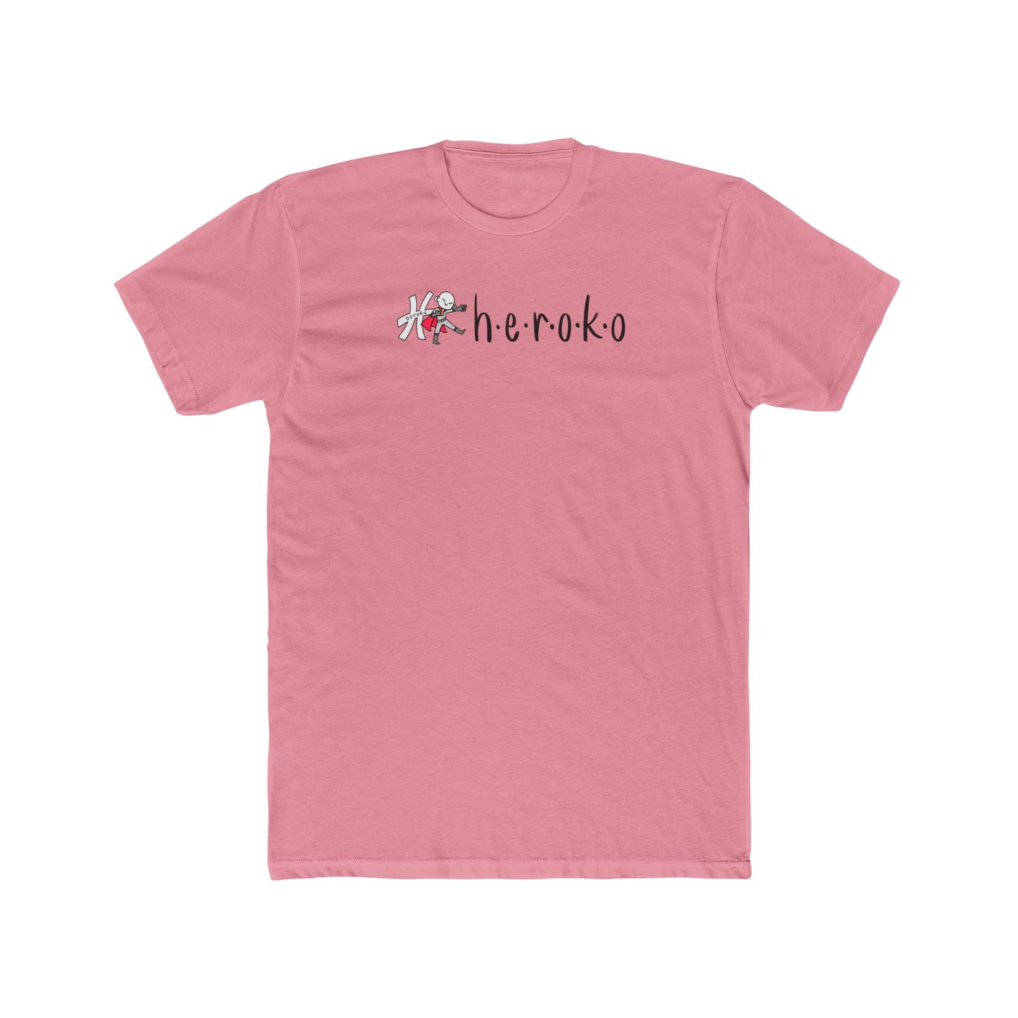 Adults HEROKO LOGO Cotton Crew Tee