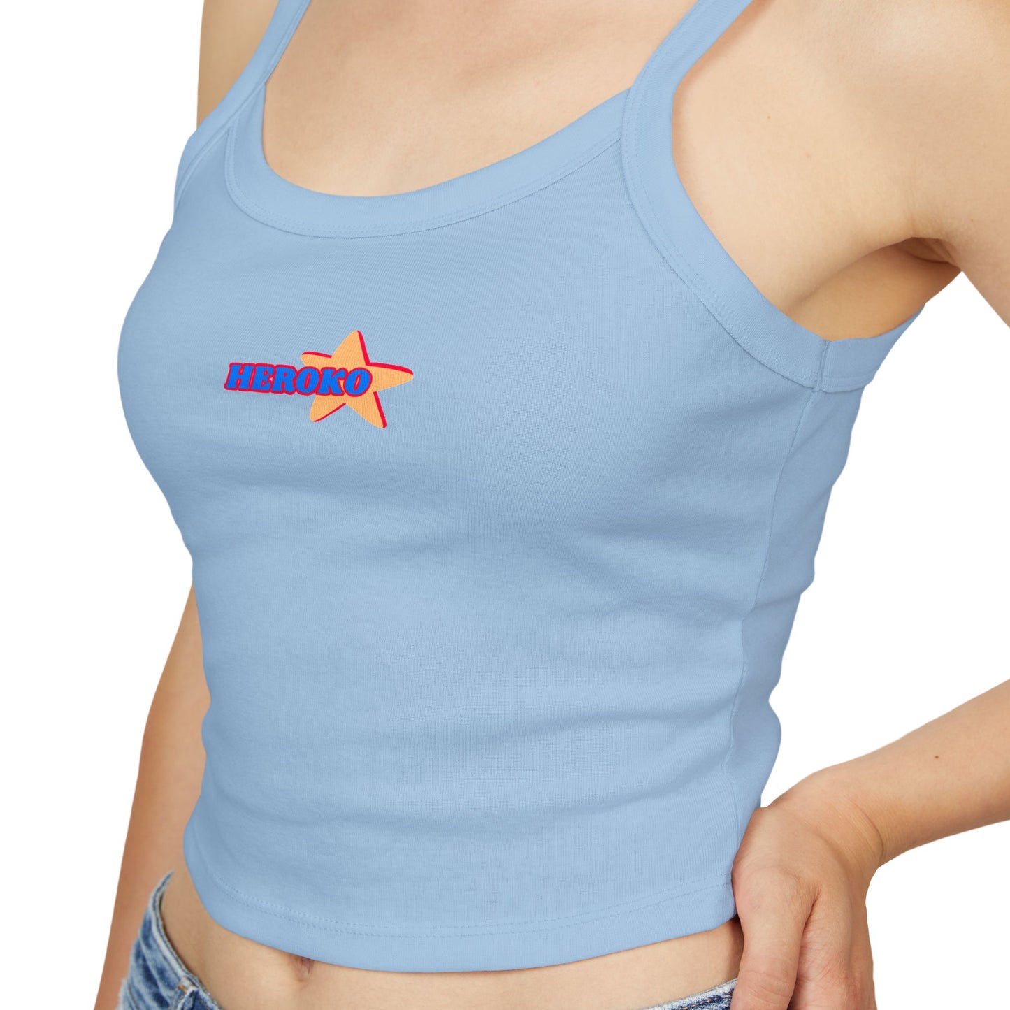 Heroko Retro Star Women's Spaghetti Strap Tank Top - Perfect for Summer Outfits