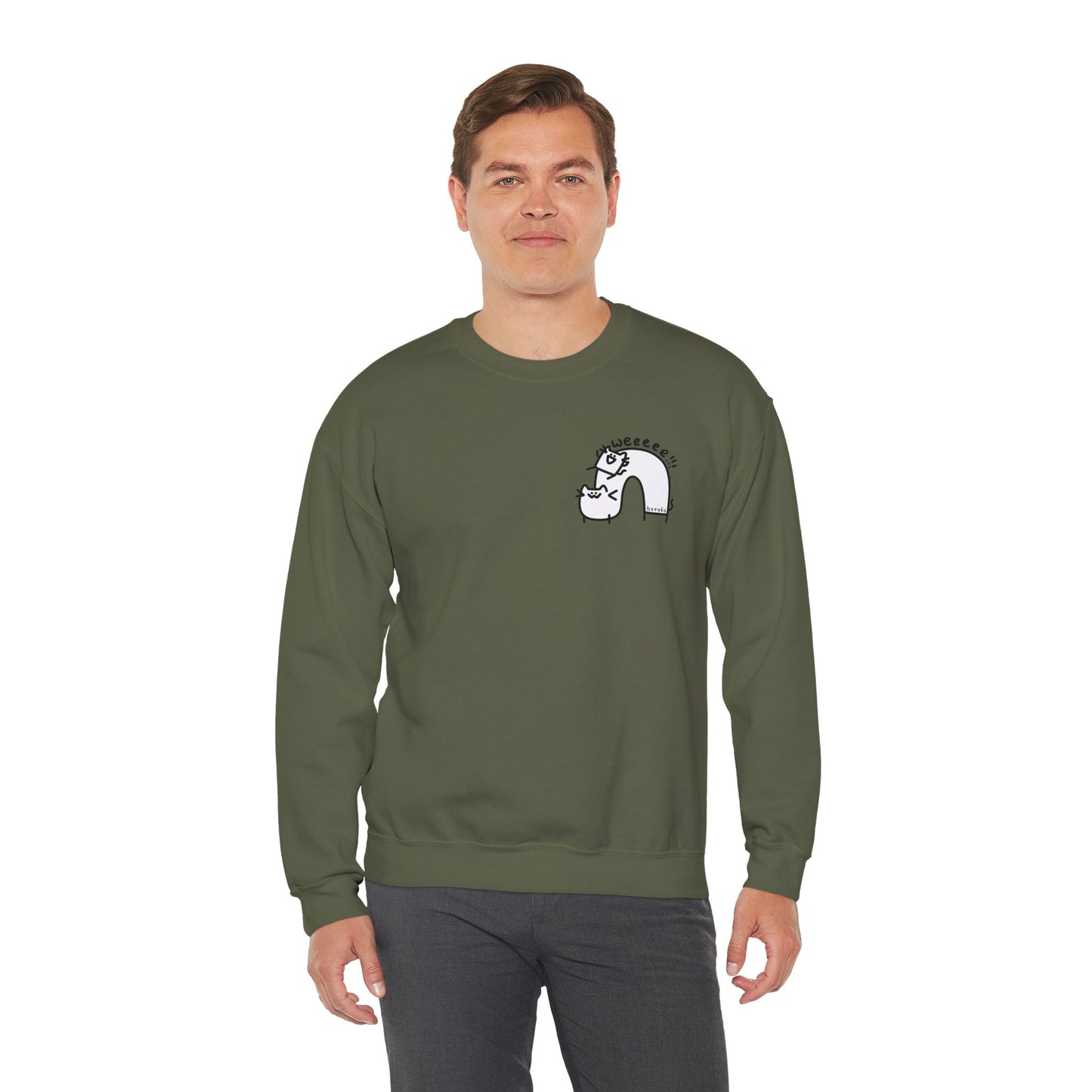 Adults WEE CATS Crewneck Sweatshirt