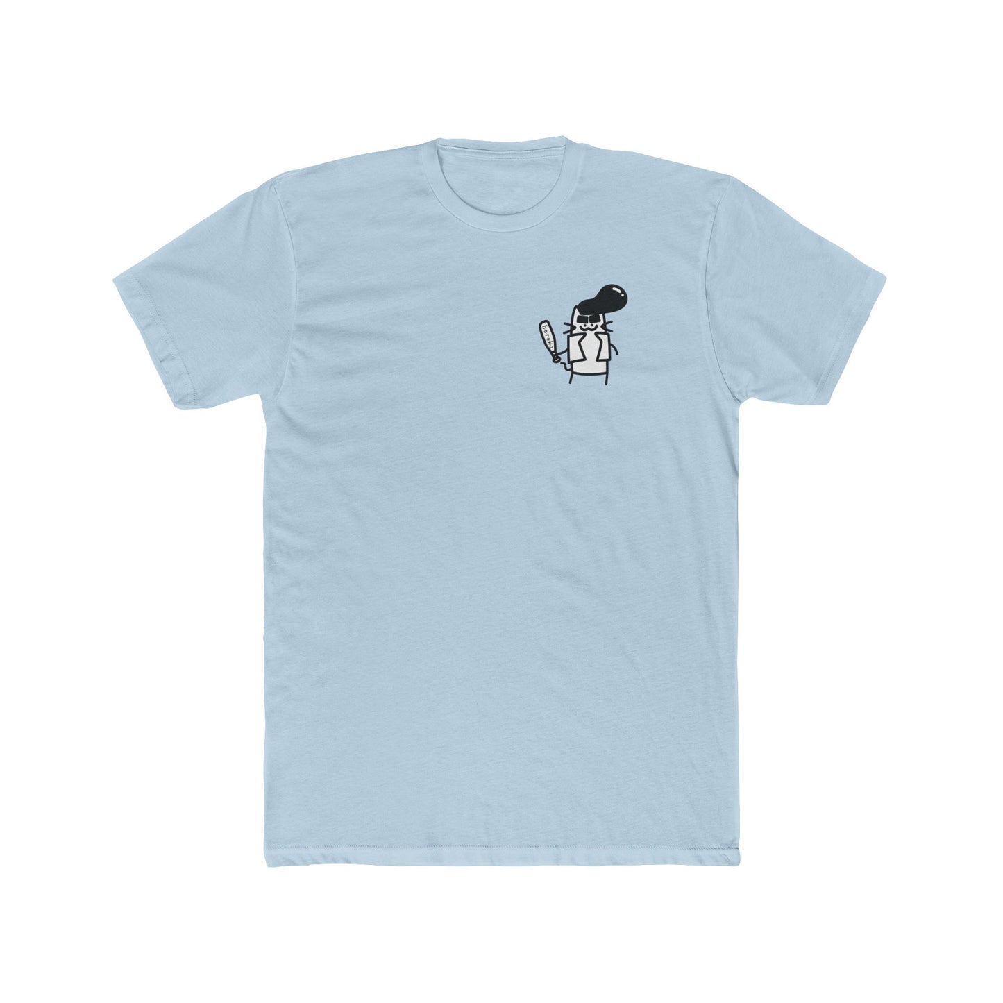 Adults DELINQUENT CAT Cotton Tee