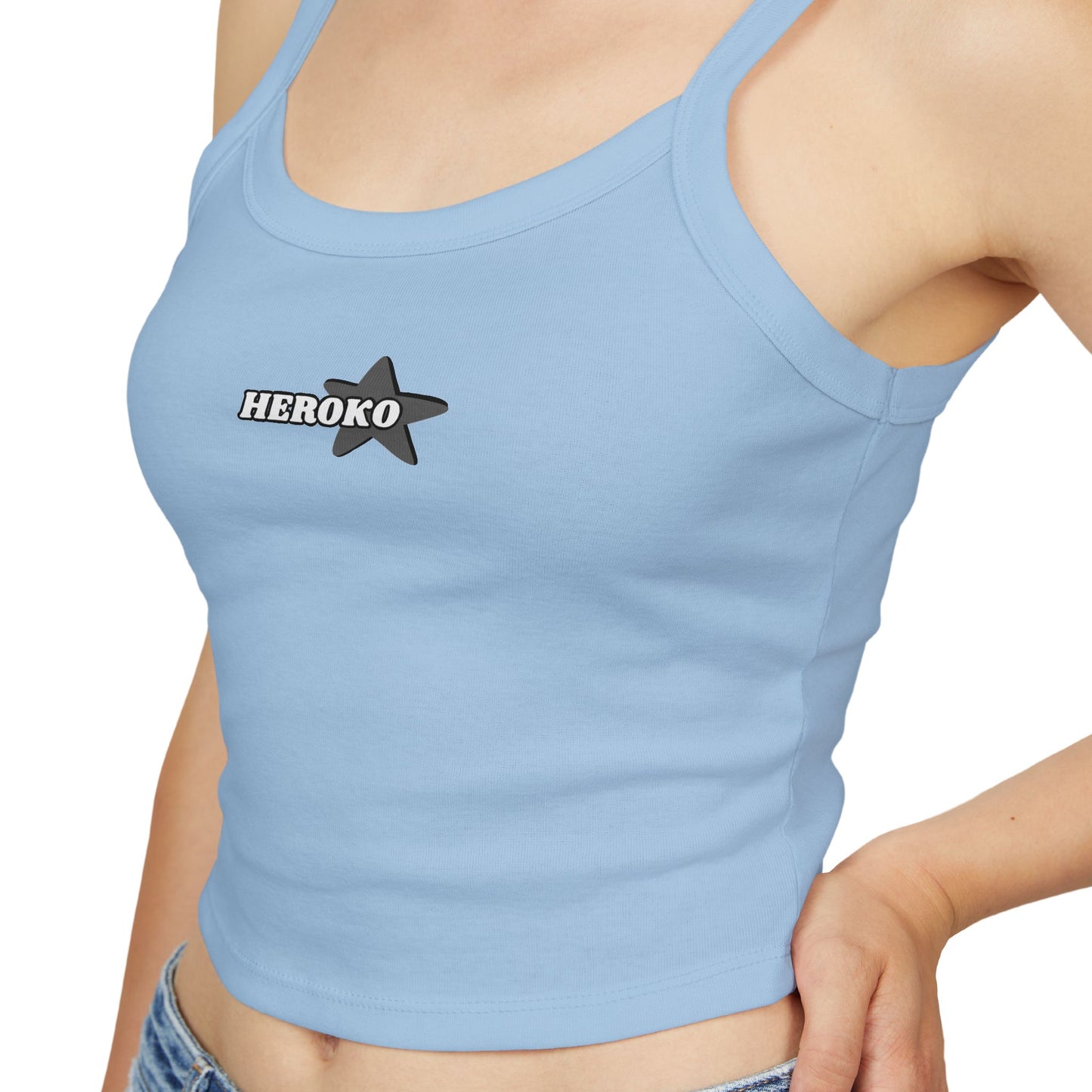 Heroko B&W Star Tank Top - Women's Spaghetti Strap