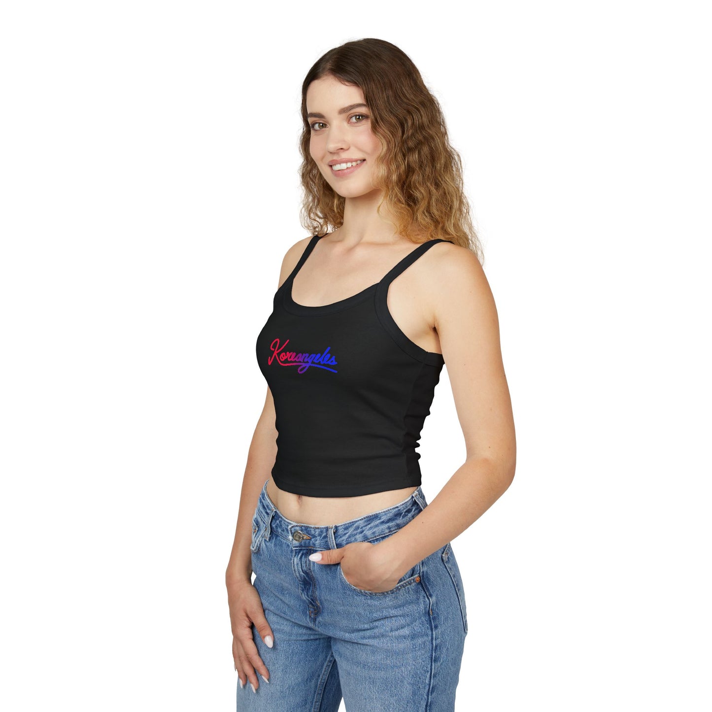 Adult Tank Top for K‑Pop x K‑Drama Fans -- Seoul × LA