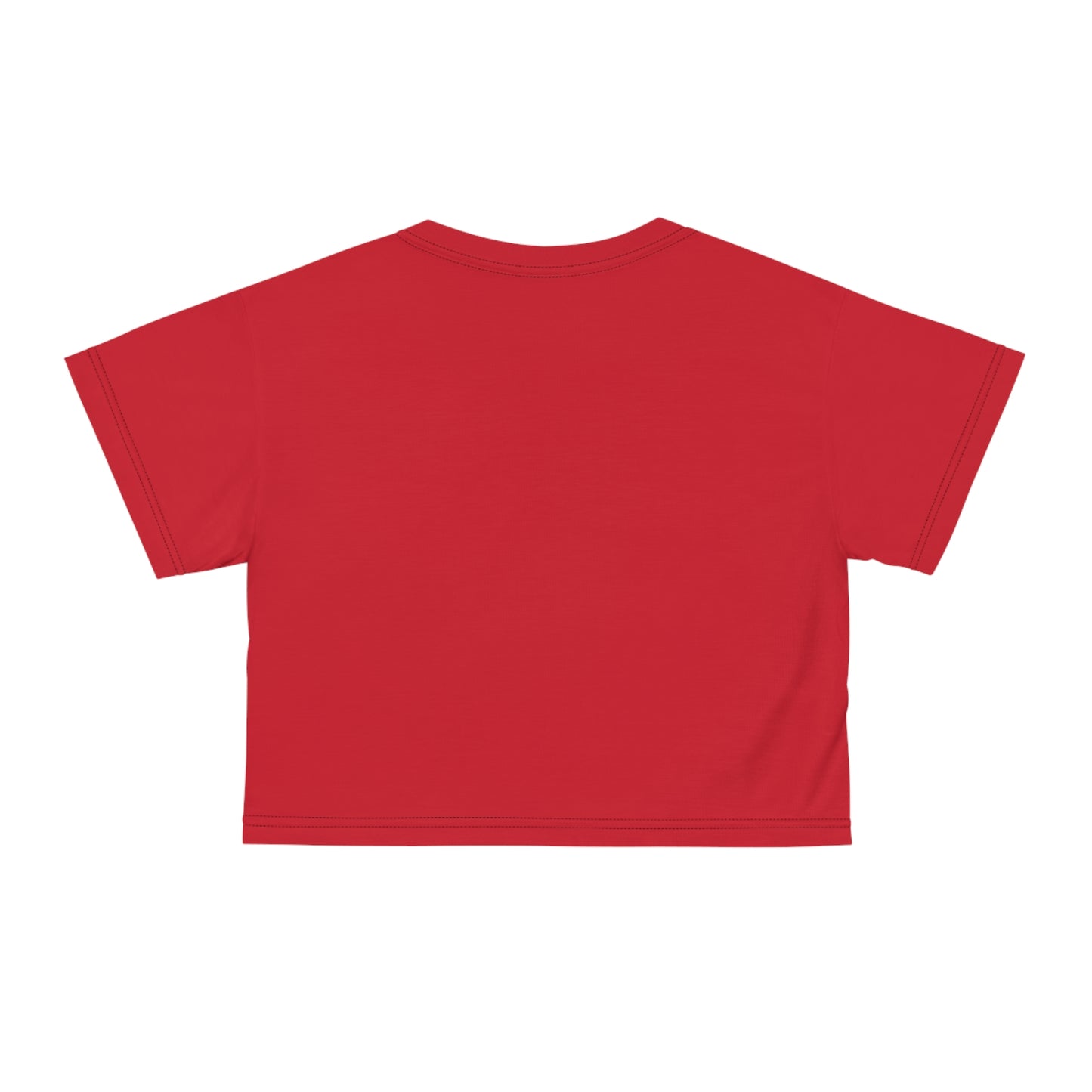 Meme Dog Crop Tee for Women
