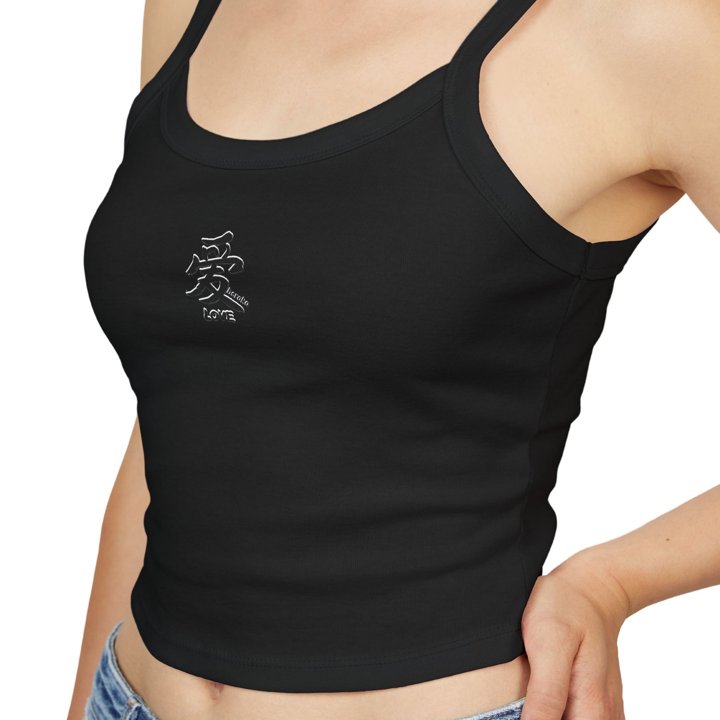 LOVE IN CHINESE Tank Top - Women's Spaghetti Strap
