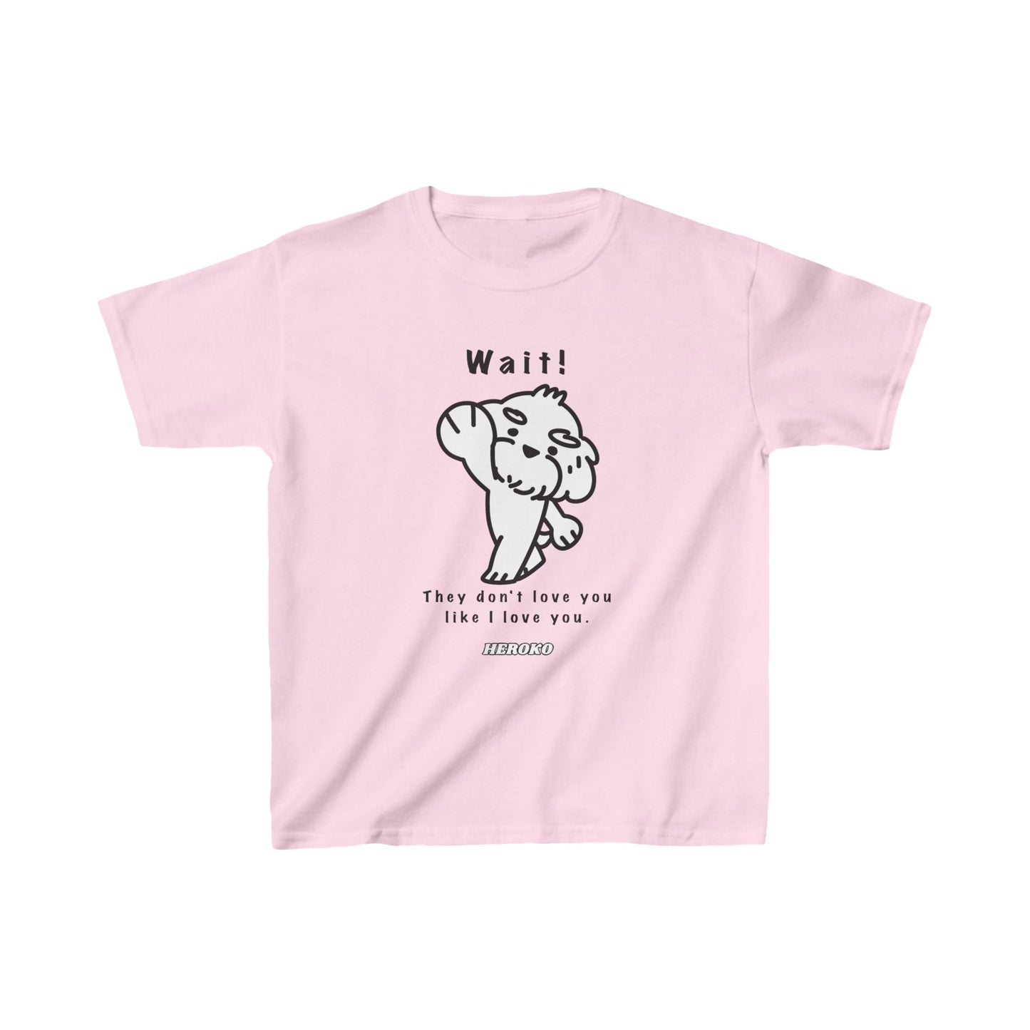 Kids WAIT! DOG MEME Cotton™ Tee