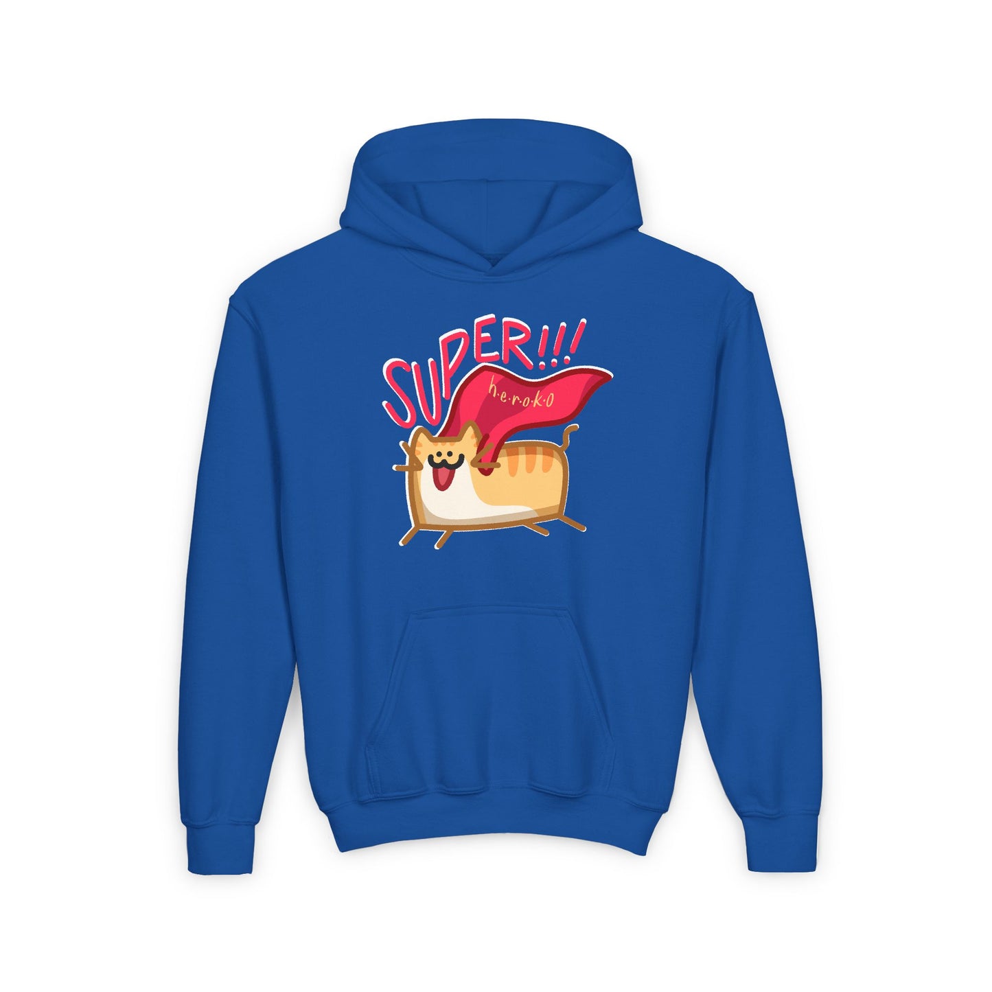 Youth SUPER CAT Hooded Sweatshirts