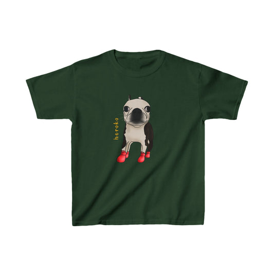 Kids BOSTON TERRIER DOG Cotton™ Tee