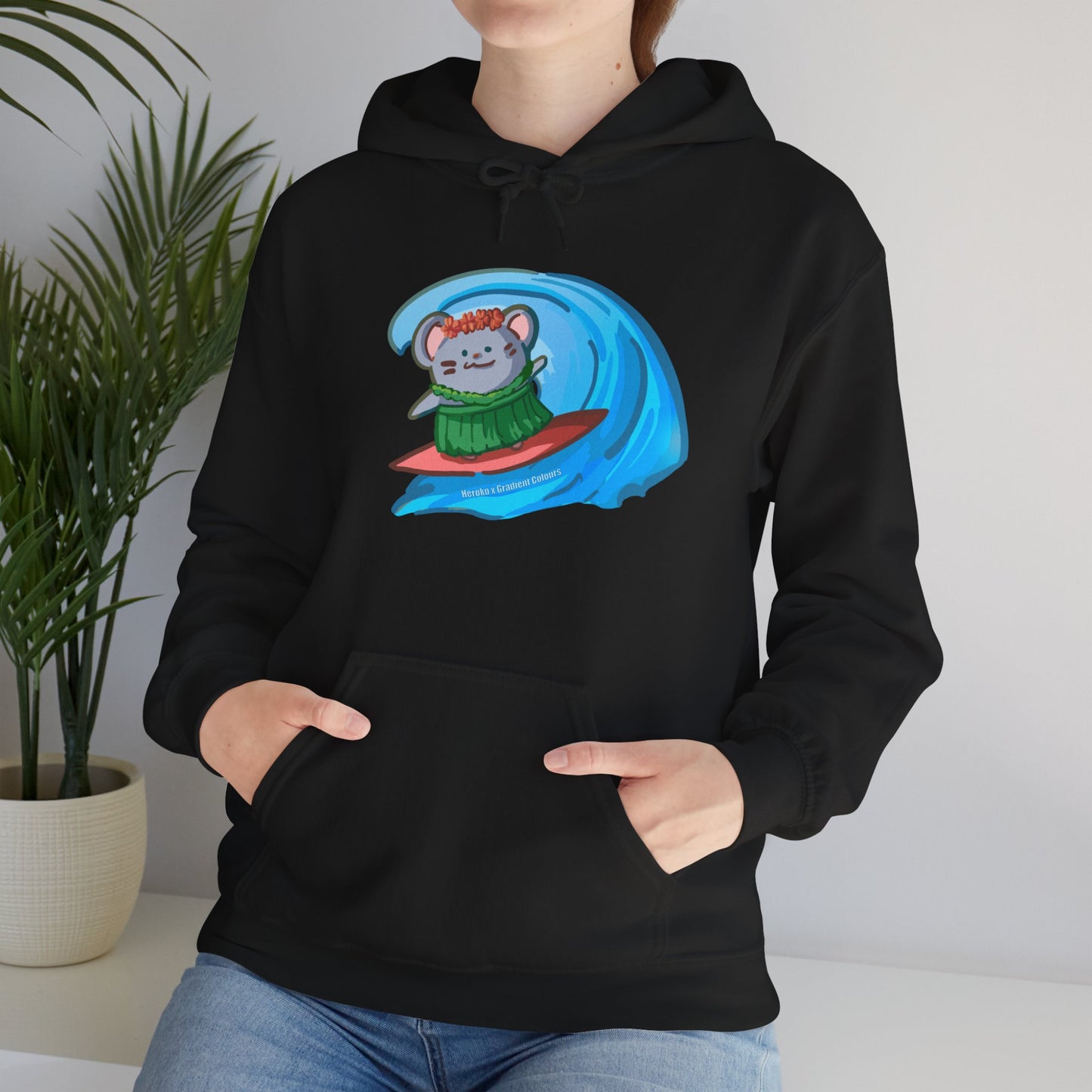 Adults Surfing Mouse Hoodies