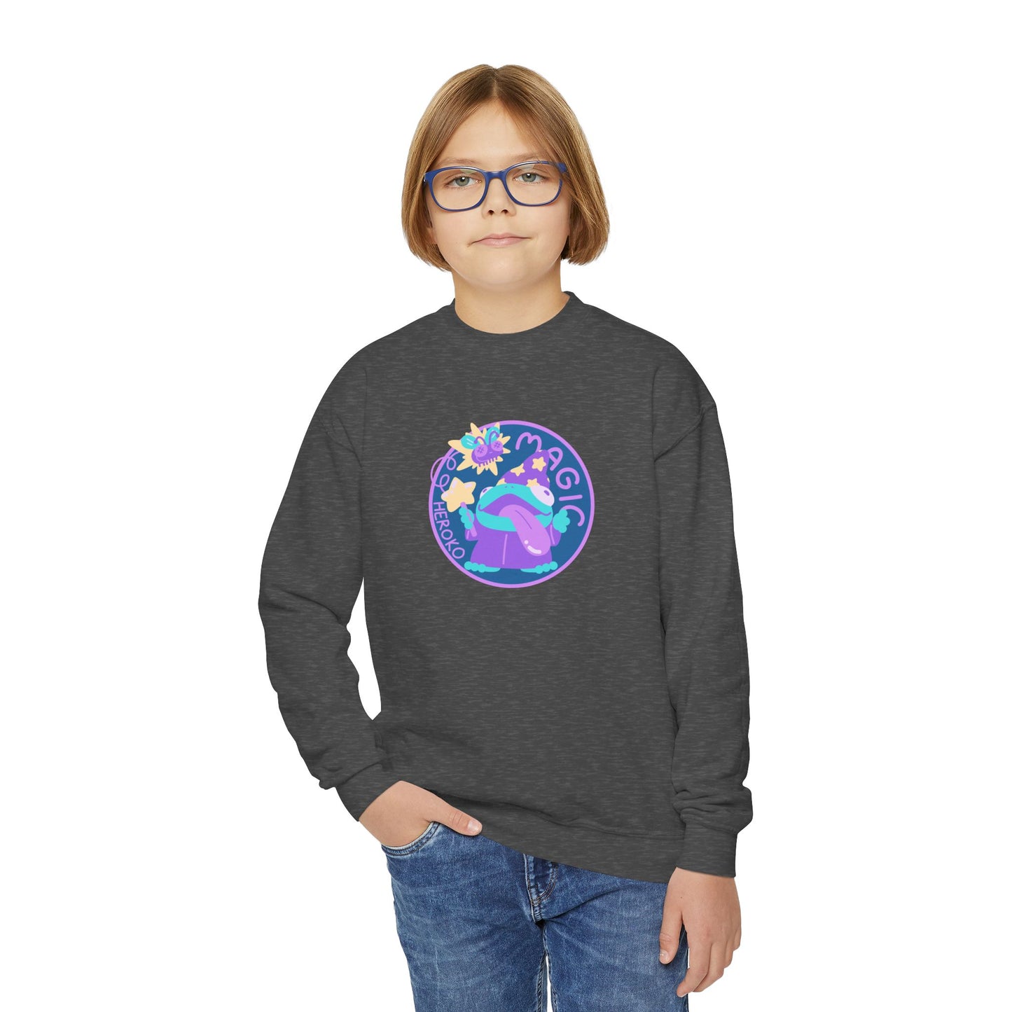 Youth MAGIC FROG Crewneck Sweatshirt