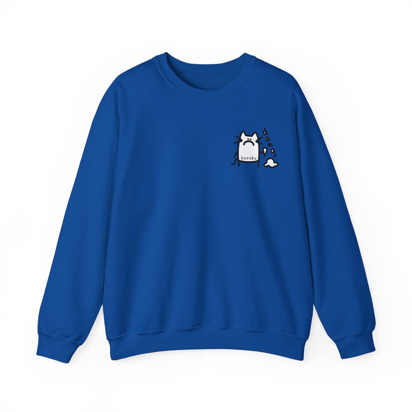 Adults OOPS CAT Crewneck Sweatshirt