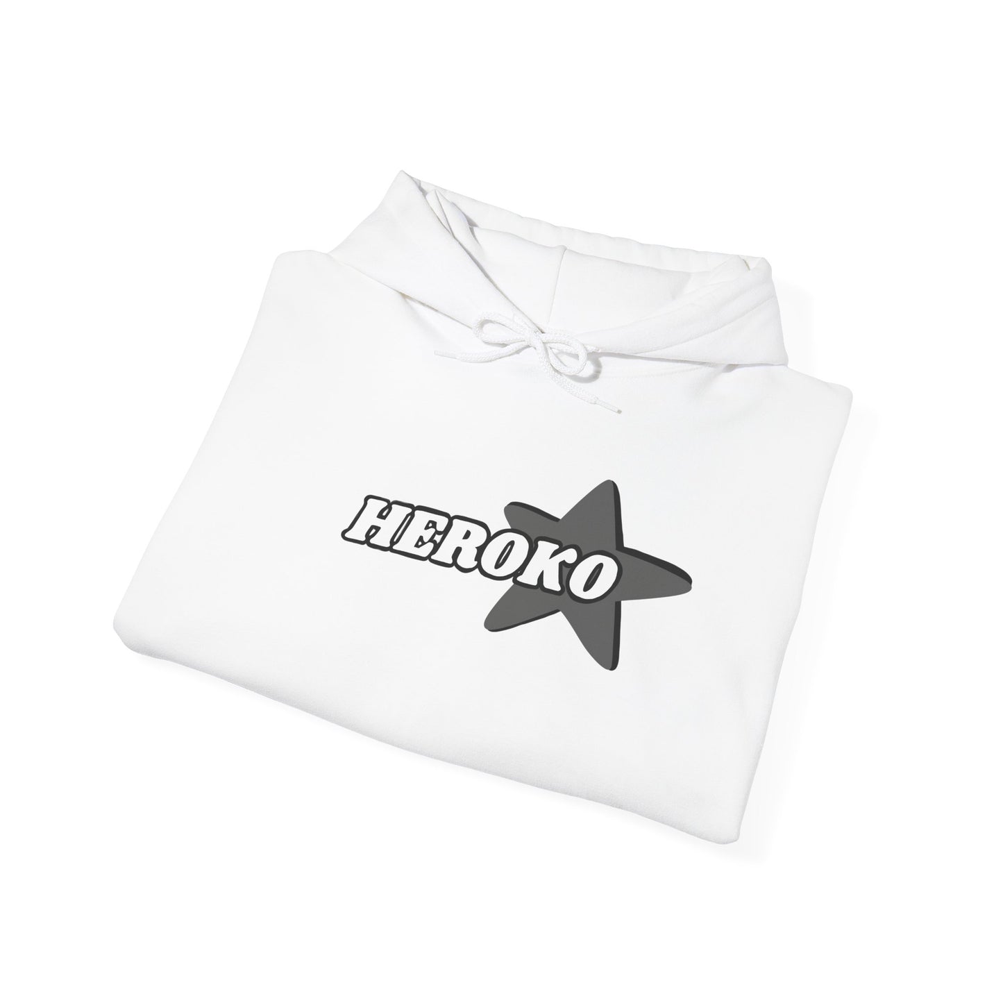 Adults HEROKO B&W STAR Hoodie