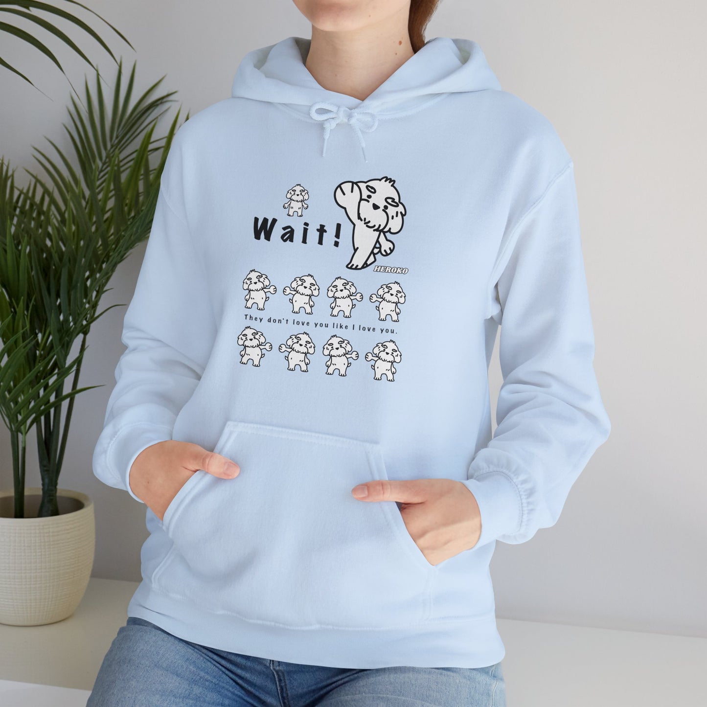 Adults WAIT! DANCING DOGS MEME Hoodie