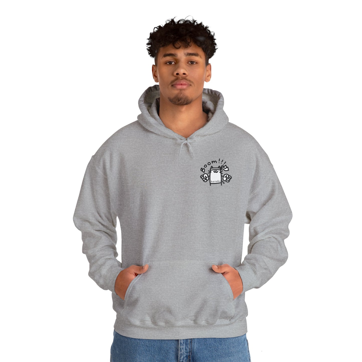 Adults FIGHTING CAT Hoodie