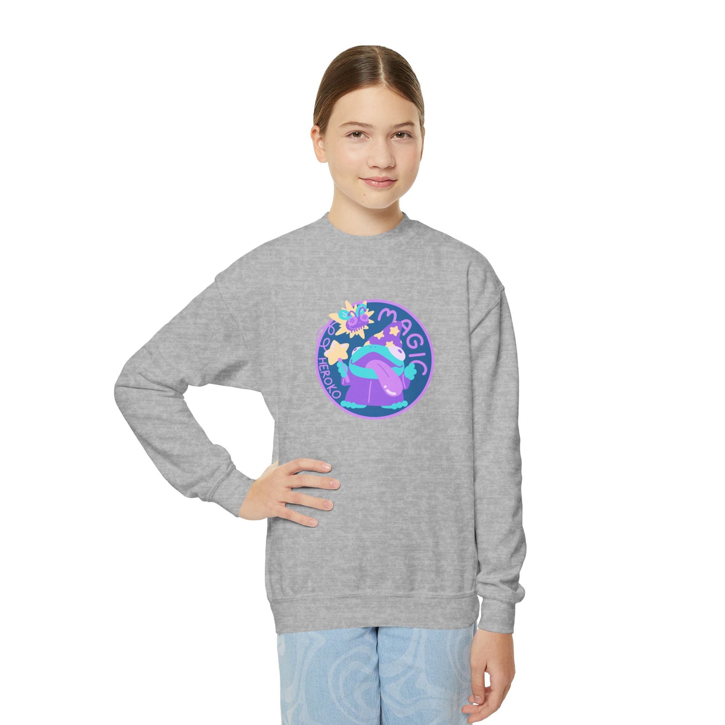 Youth MAGIC FROG Crewneck Sweatshirt