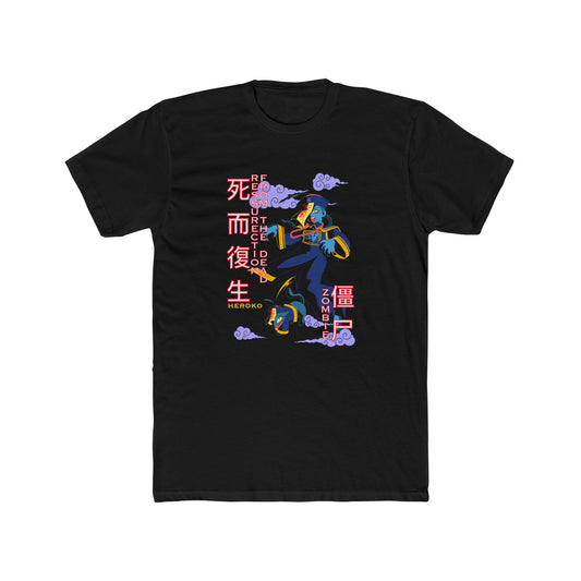 Halloween Unisex Tee, Chinese Ancient Zombies Design