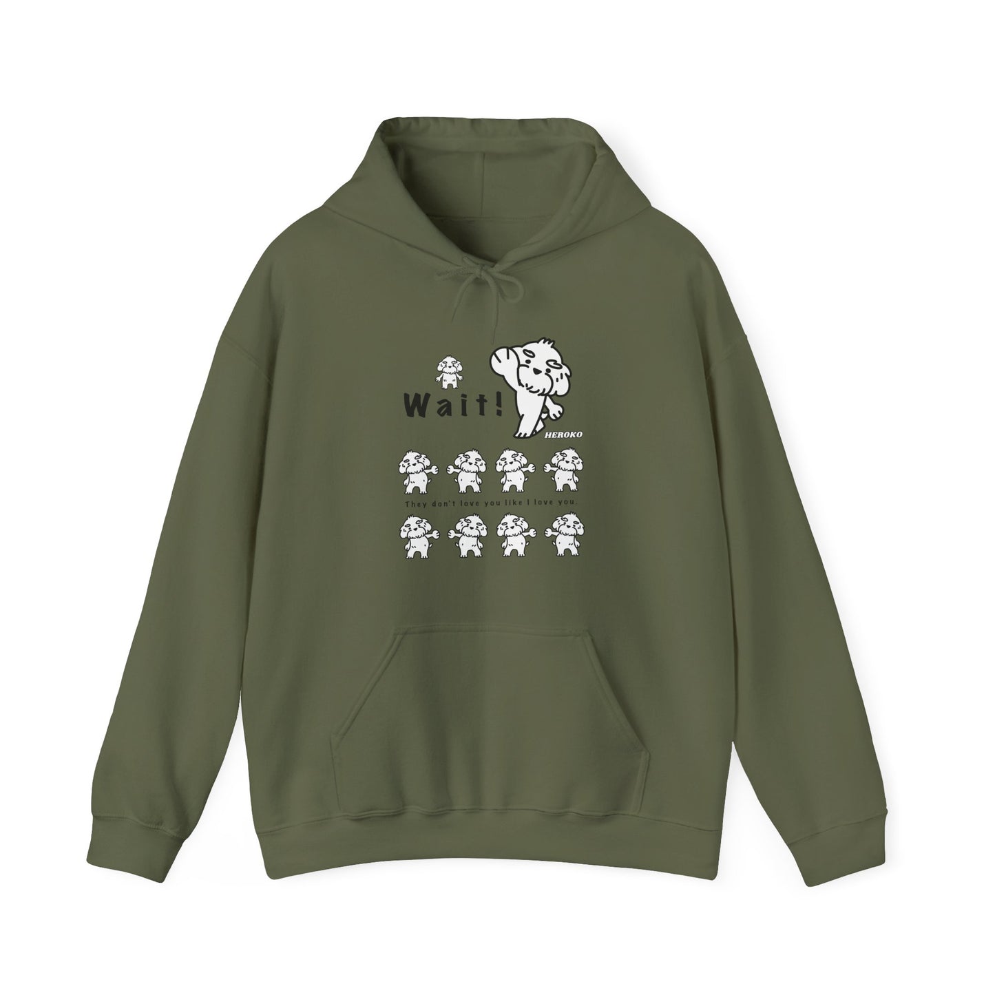 Adults WAIT! DANCING DOGS MEME Hoodie