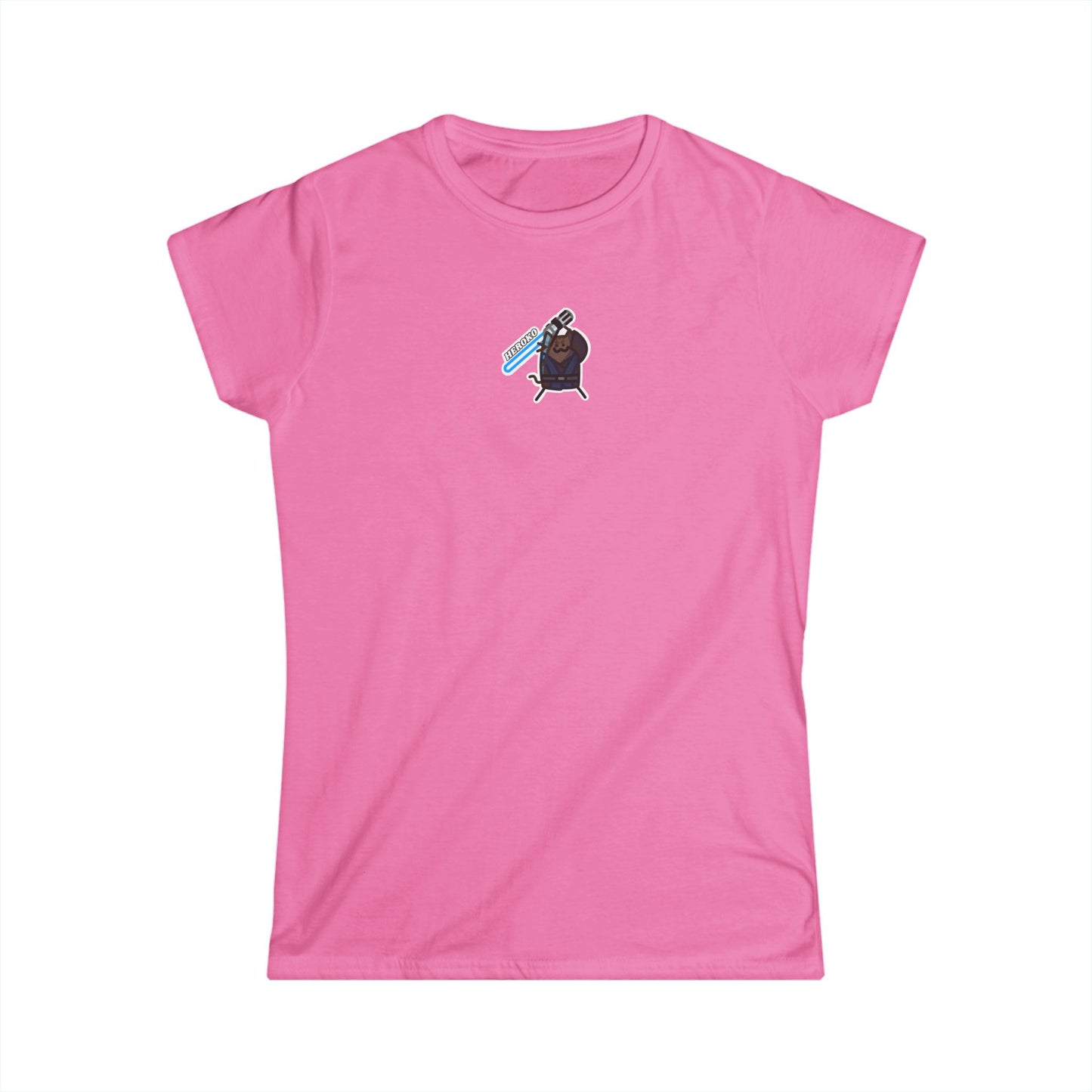 Slim Fit Tee - Jedi Cat Design