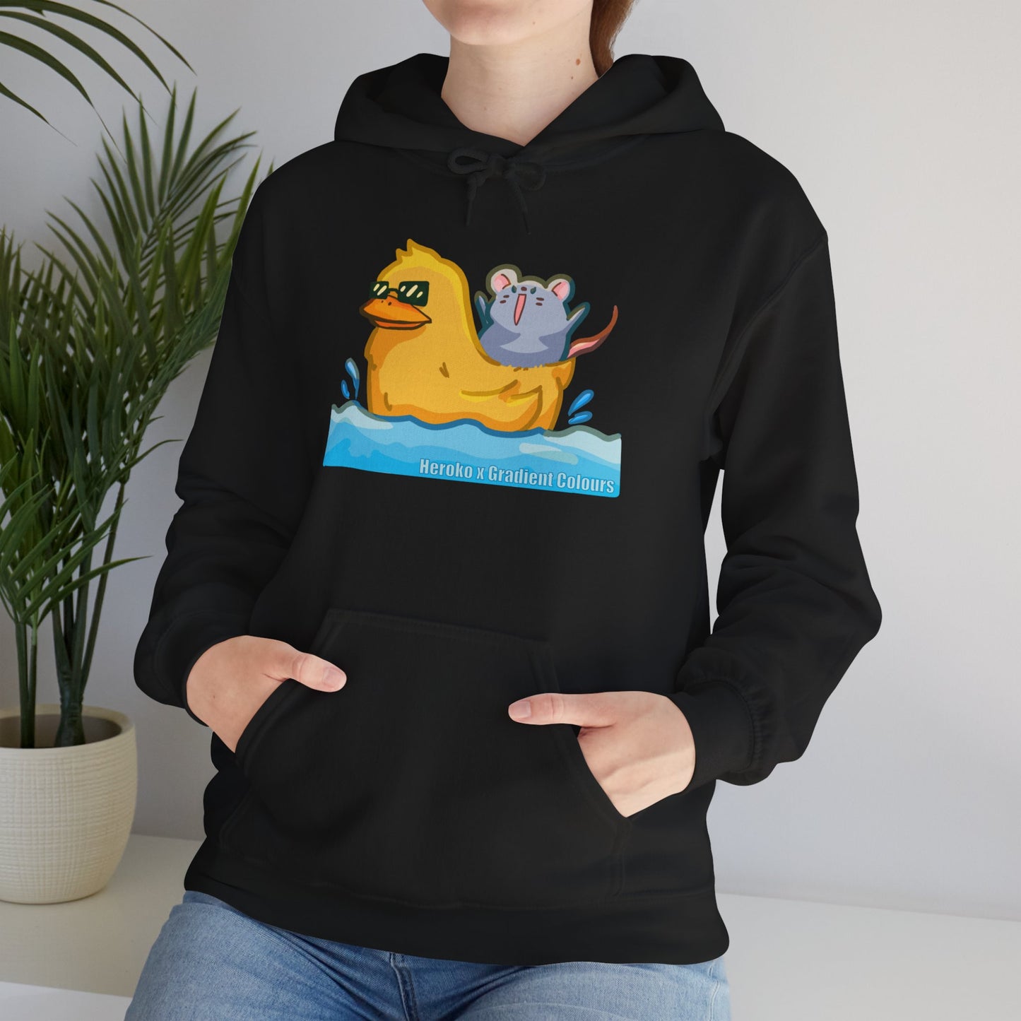 Adults Summer Swimming Buddies Hoodies