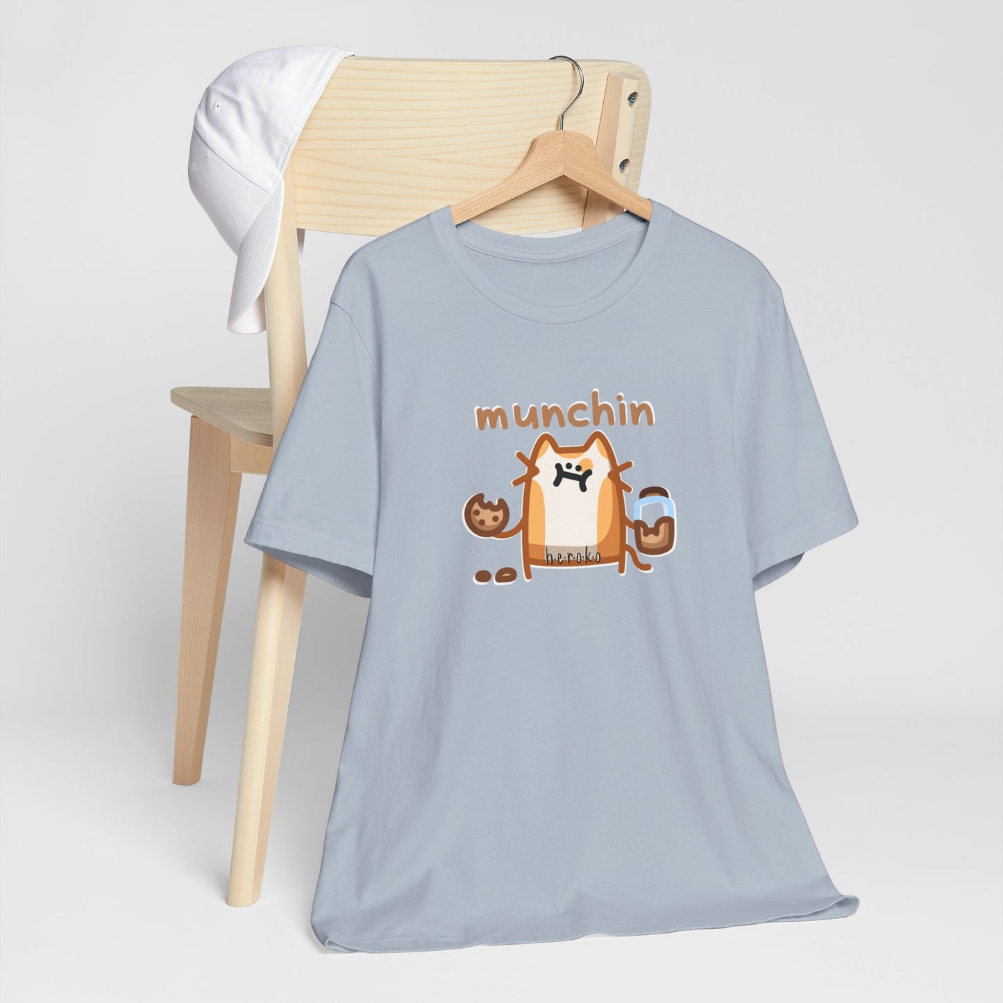 Adults BIG CAT MUNCHIN' Retail Fit Cotton Tee