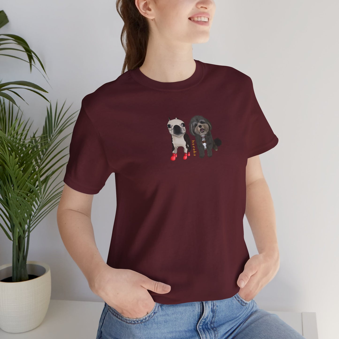 Adults TWO DOGS Retail Fit Cotton Tee