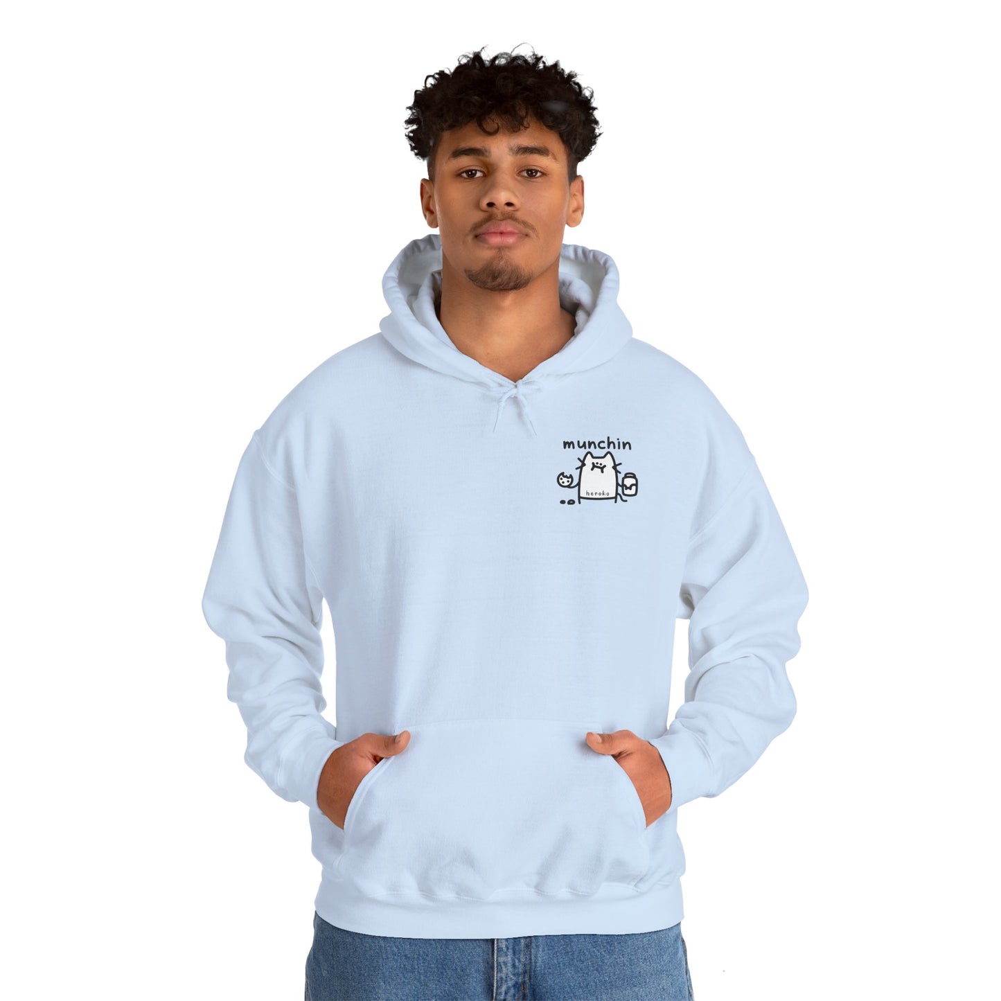 Adults MUNCHIN CAT Hoodie