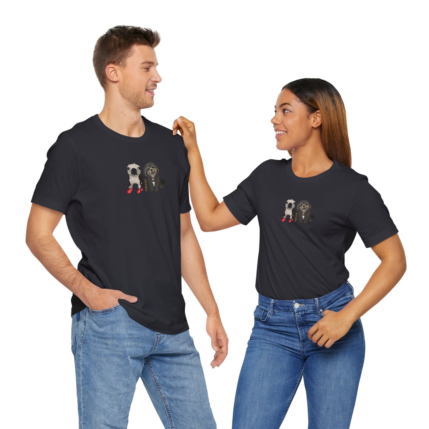 Adults TWO DOGS Retail Fit Cotton Tee