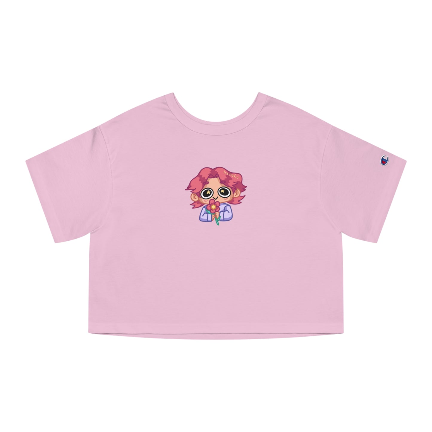 Women's Champion A FLOWER GIRL Cropped T-Shirt