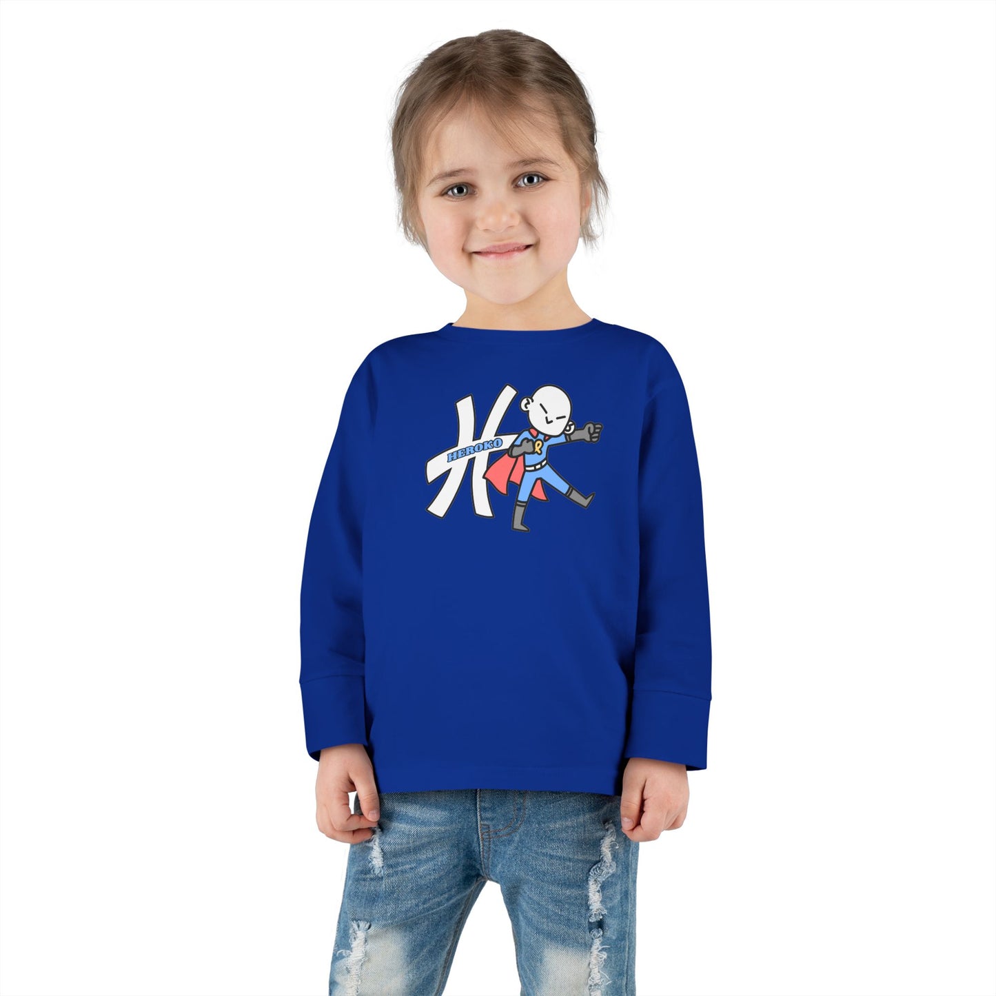 Toddler's RETRO HEROKO Long Sleeve Tee