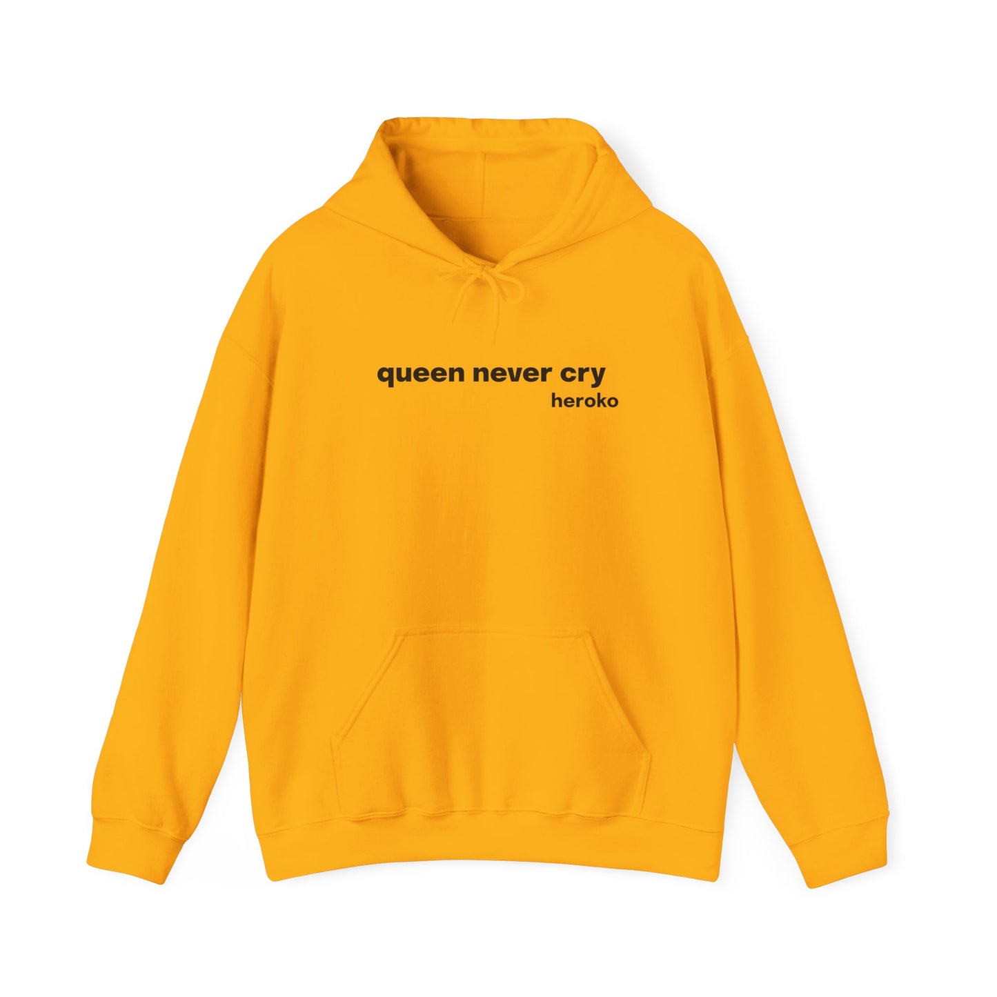 Adults QUEEN NEVER CRY MEME Hoodie