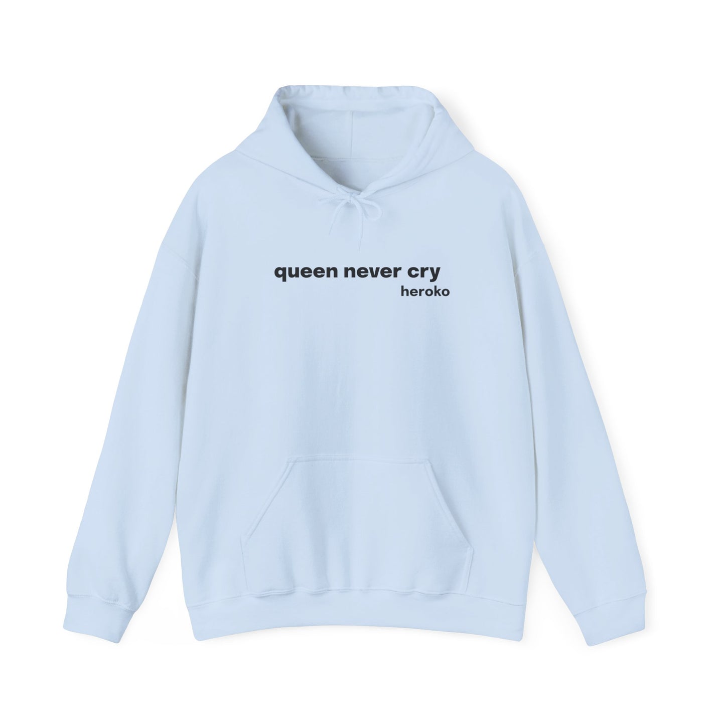 Adults QUEEN NEVER CRY MEME Hoodie