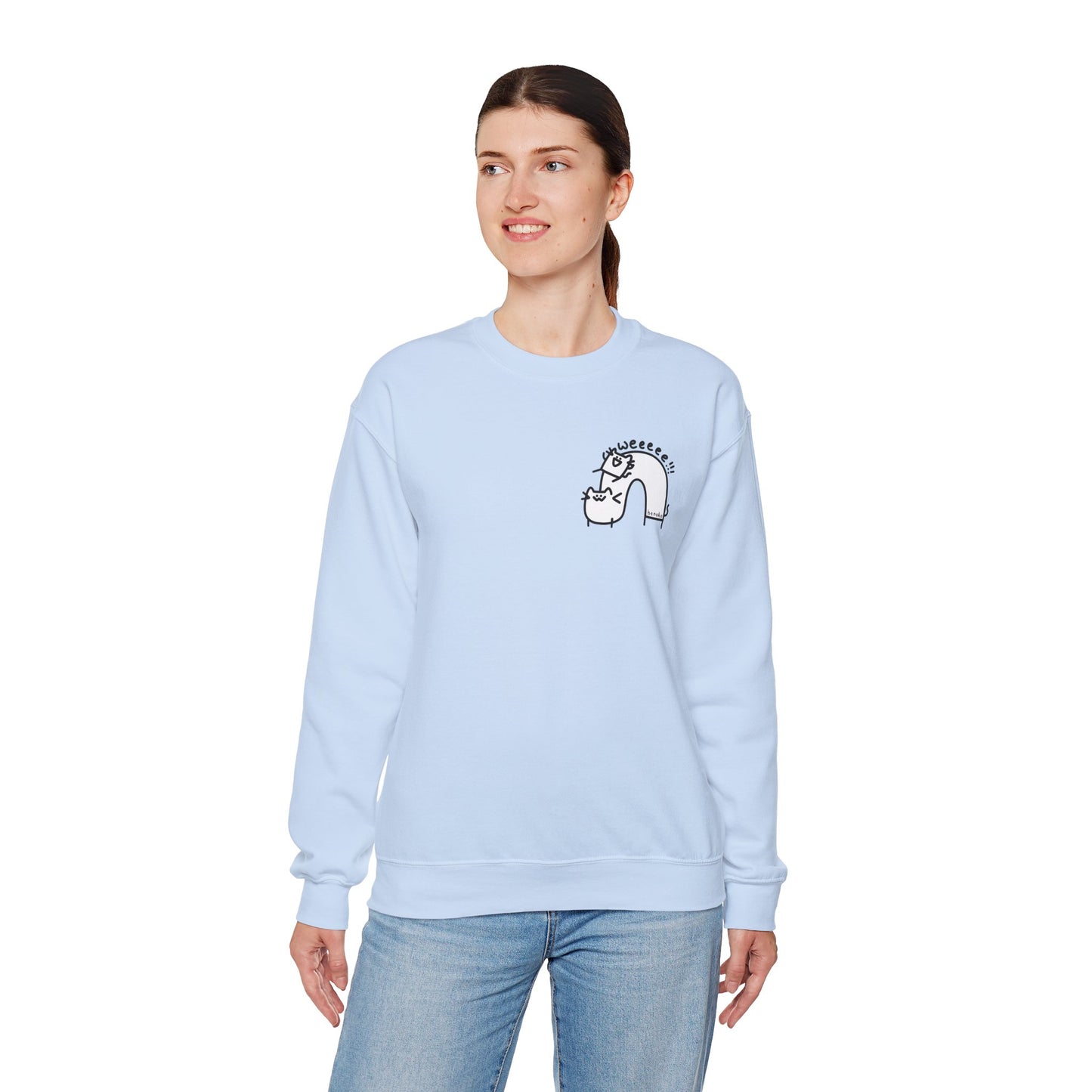 Adults WEE CATS Crewneck Sweatshirt