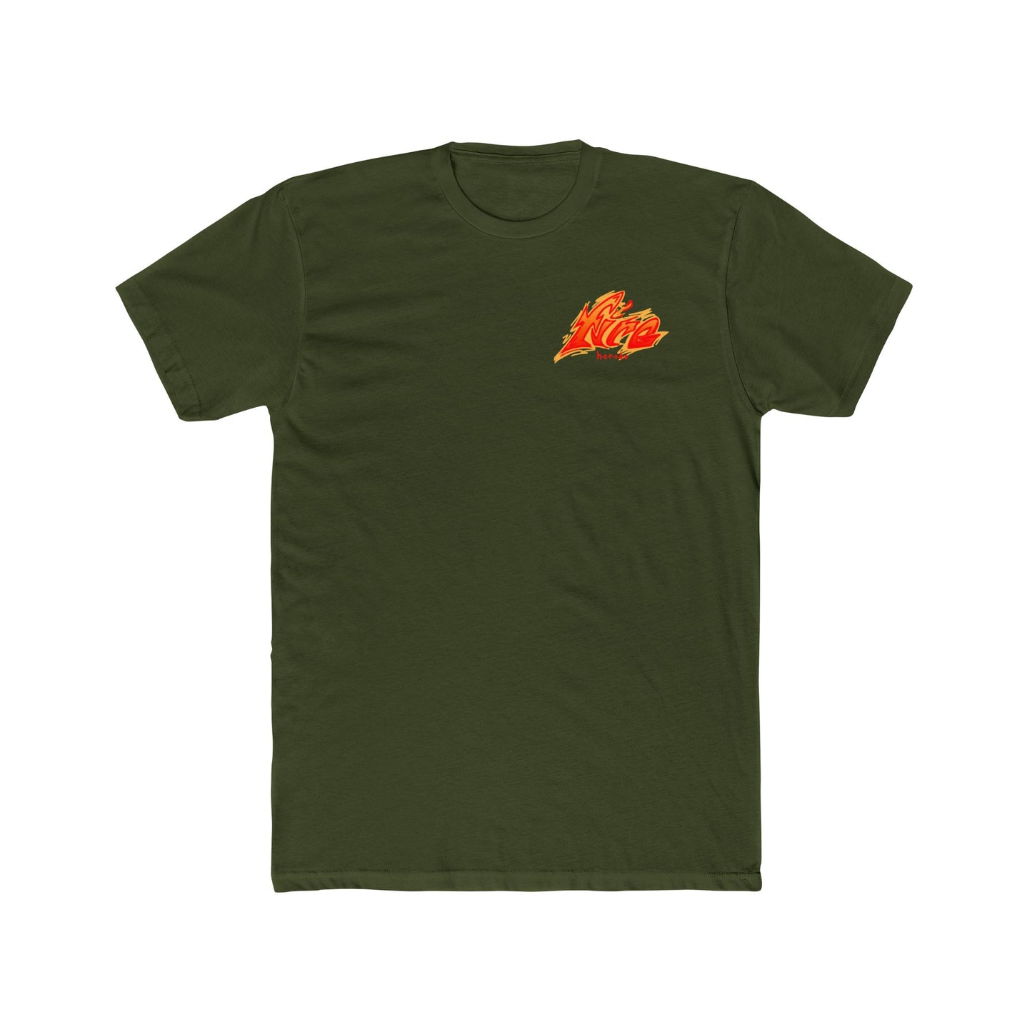 Adults Unisex FIRE Cotton Tee