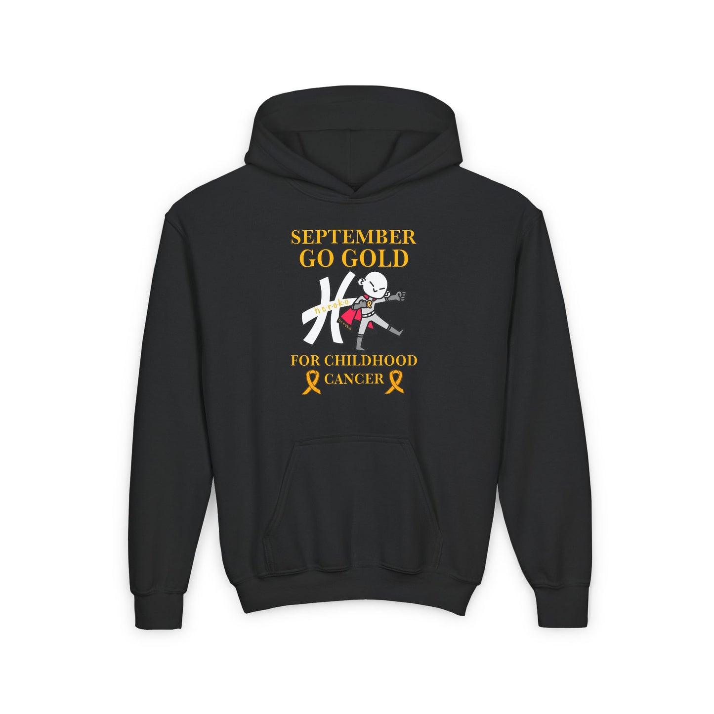 Youth GO GOLD HEROKO Hooded Sweatshirts