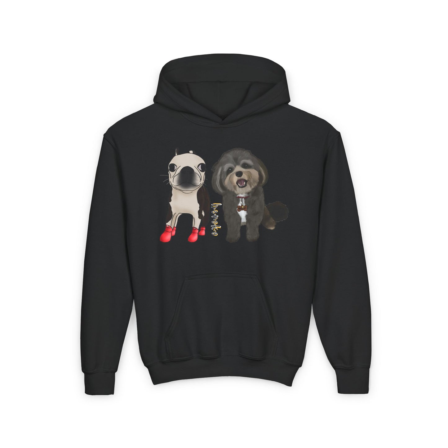 Youth TWO DOGS Hooded Sweatshirts