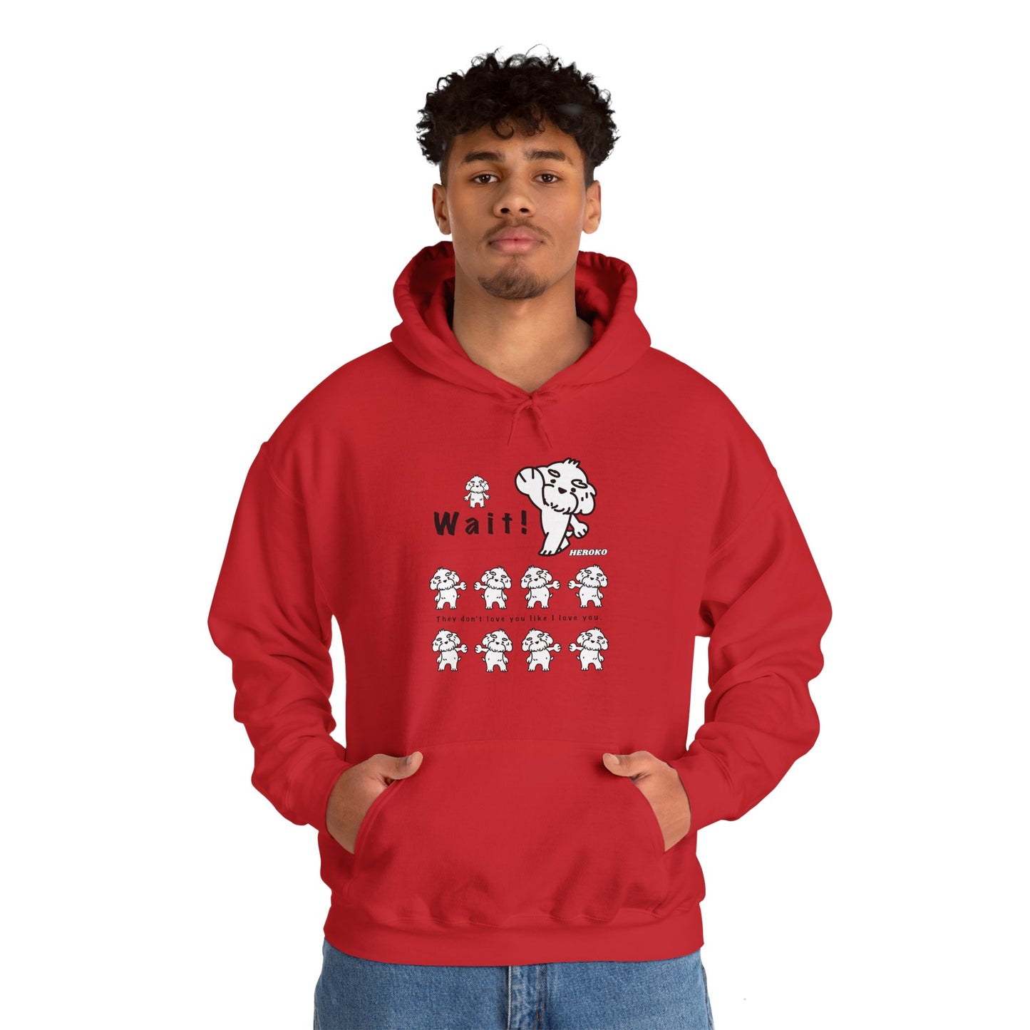 Adults WAIT! DANCING DOGS MEME Hoodie