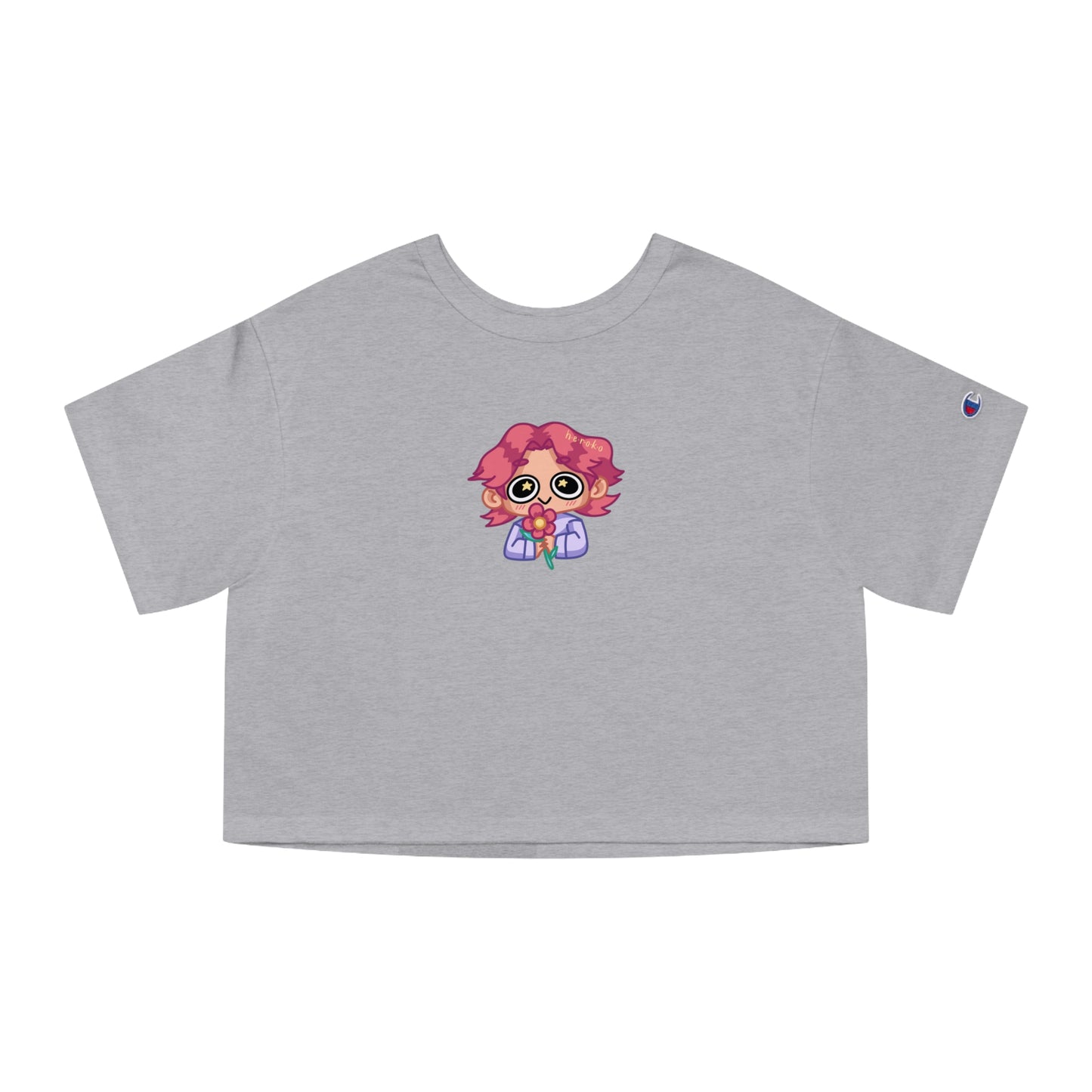 Women's Champion A FLOWER GIRL Cropped T-Shirt