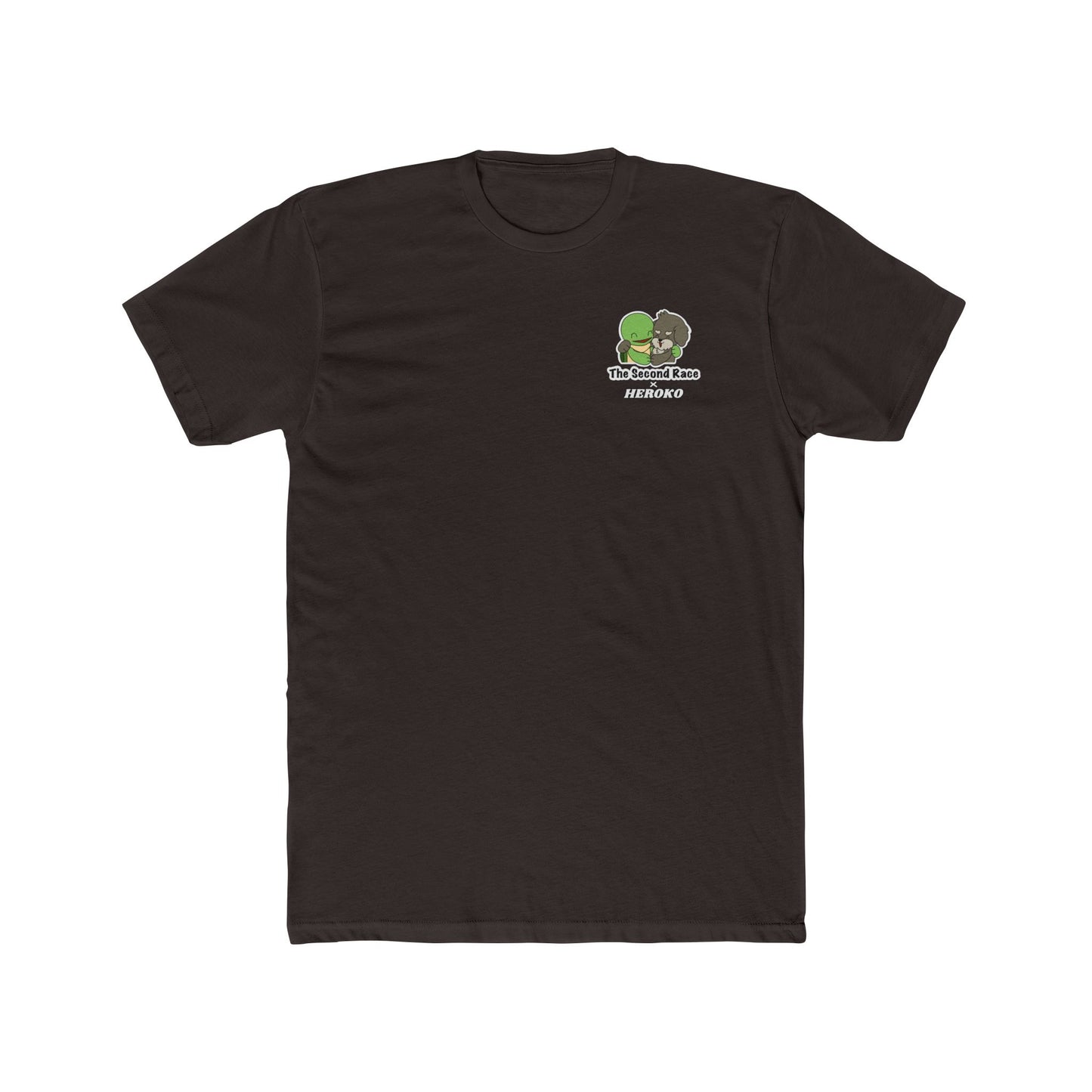 Adults Tee for "The Second Race" Book Turtle & Puppy