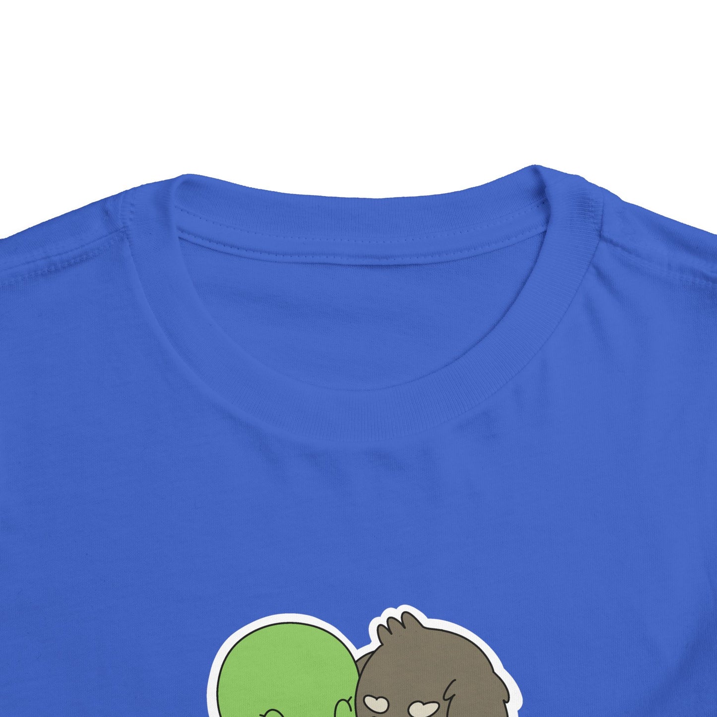 Toddler Tee — Cute "The Second Race" Cartoon Turtle & Puppy Graphic
