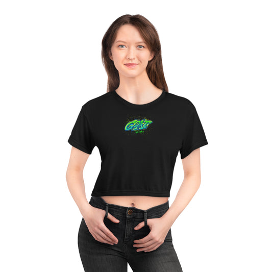 Women's GOAT Graffiti Crop Tee