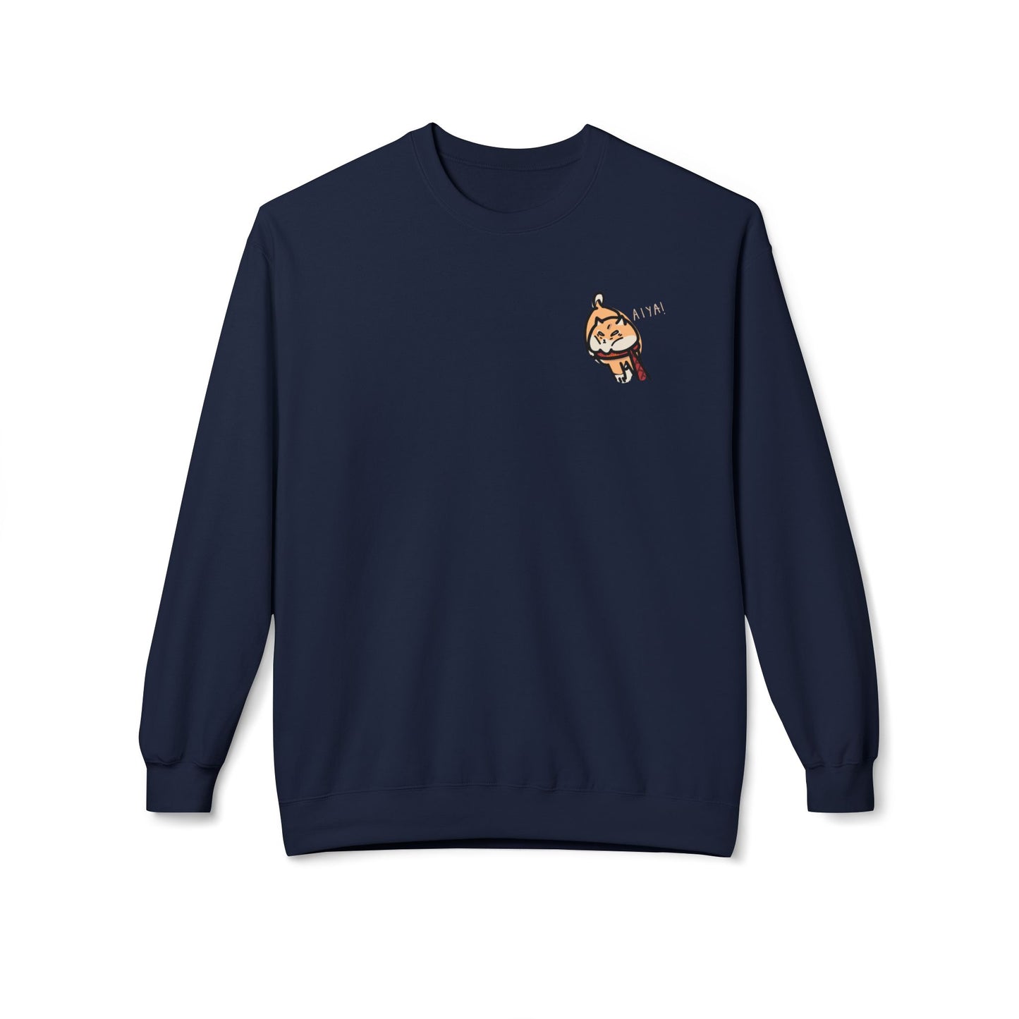 Adults AIYA DOG Fleece Crewneck Sweatshirt
